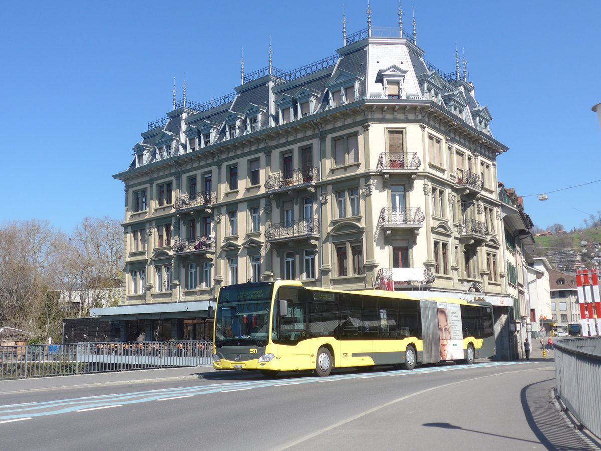 (215'771) - STI Thun - Nr. 162/BE 752'162 - Mercedes am 1. April 2020 in Thun, Allmendbr�cke