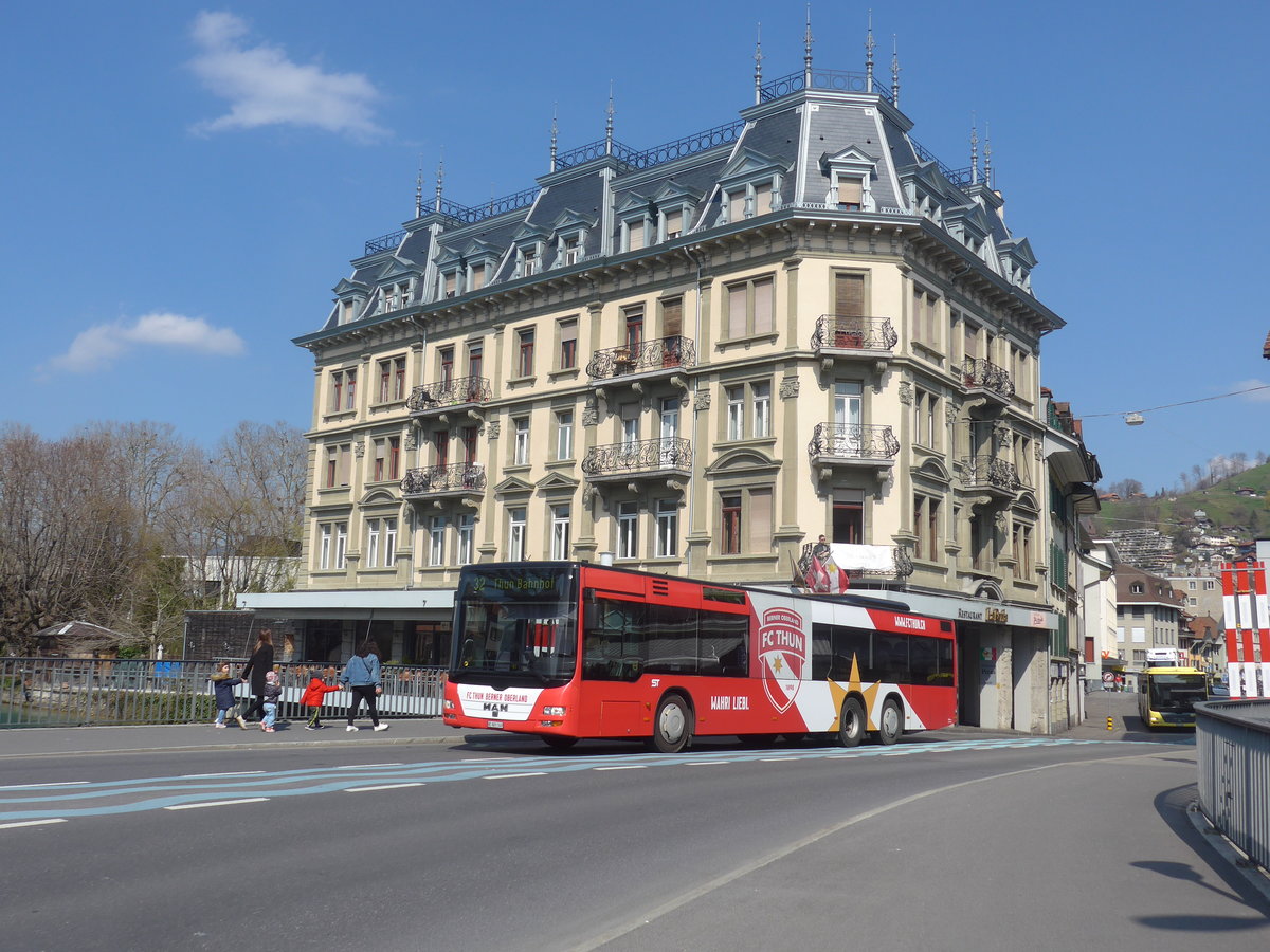 (215'804) - STI Thun - Nr. 149/BE 801'149 - MAN am 2. April 2020 in Thun, Allmendbr�cke