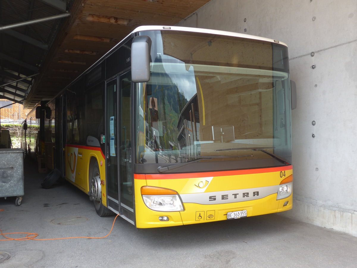 (216'490) - K�bli, Gstaad - Nr. 4/BE 360'355 - Setra am 26. April 2020 in Gstaad, Garage