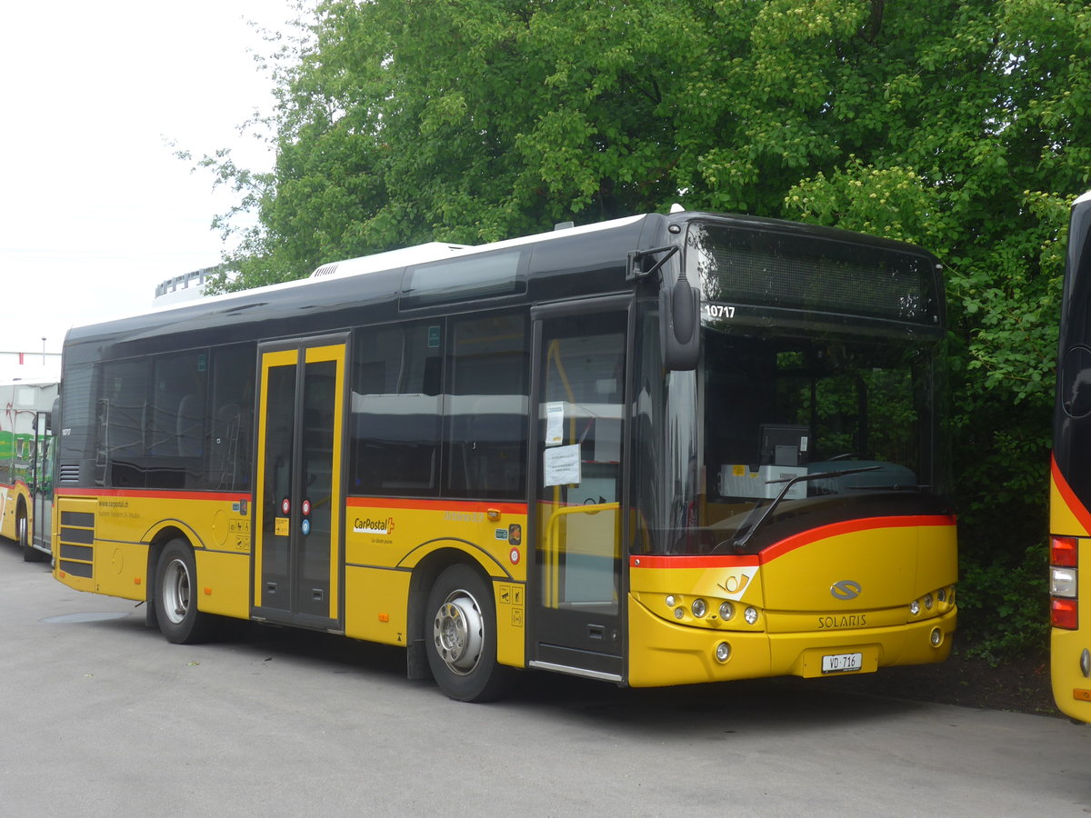 (216'727) - Faucherre, Moudon - VD 716 - Solaris am 3. Mai 2020 in Kerzers, Interbus