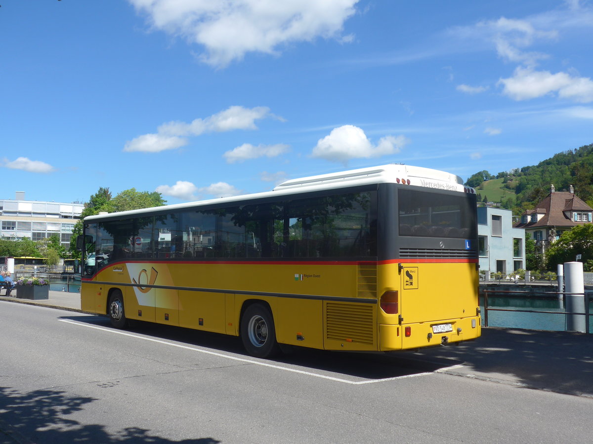 (216'784) - CarPostal Ouest - VD 548'723 - Mercedes am 4. Mai 2020 bei der Schiffl�ndte Thun