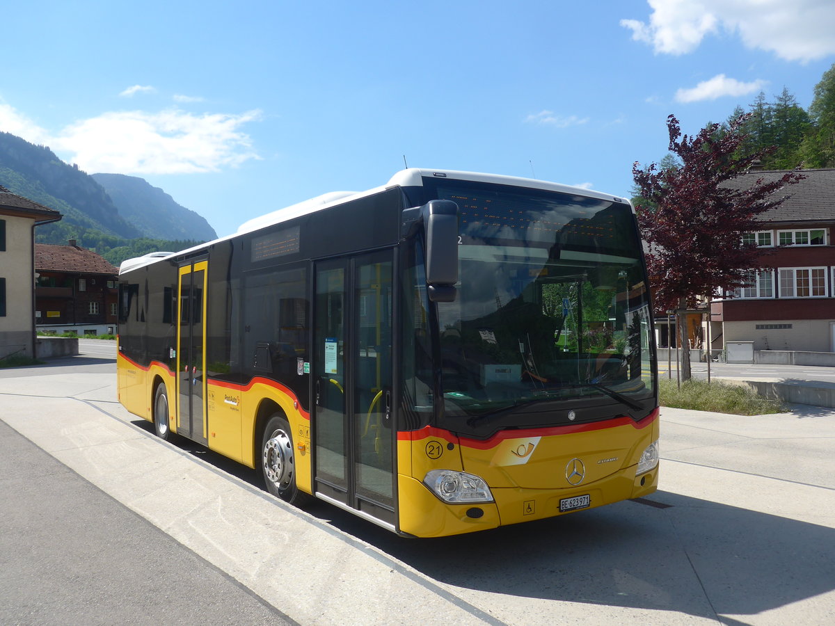 (217'072) - Fl�ck, Brienz - Nr. 21/BE 623'971 - Mercedes am 17. Mai 2020 in Innertkirchen, Grimseltor