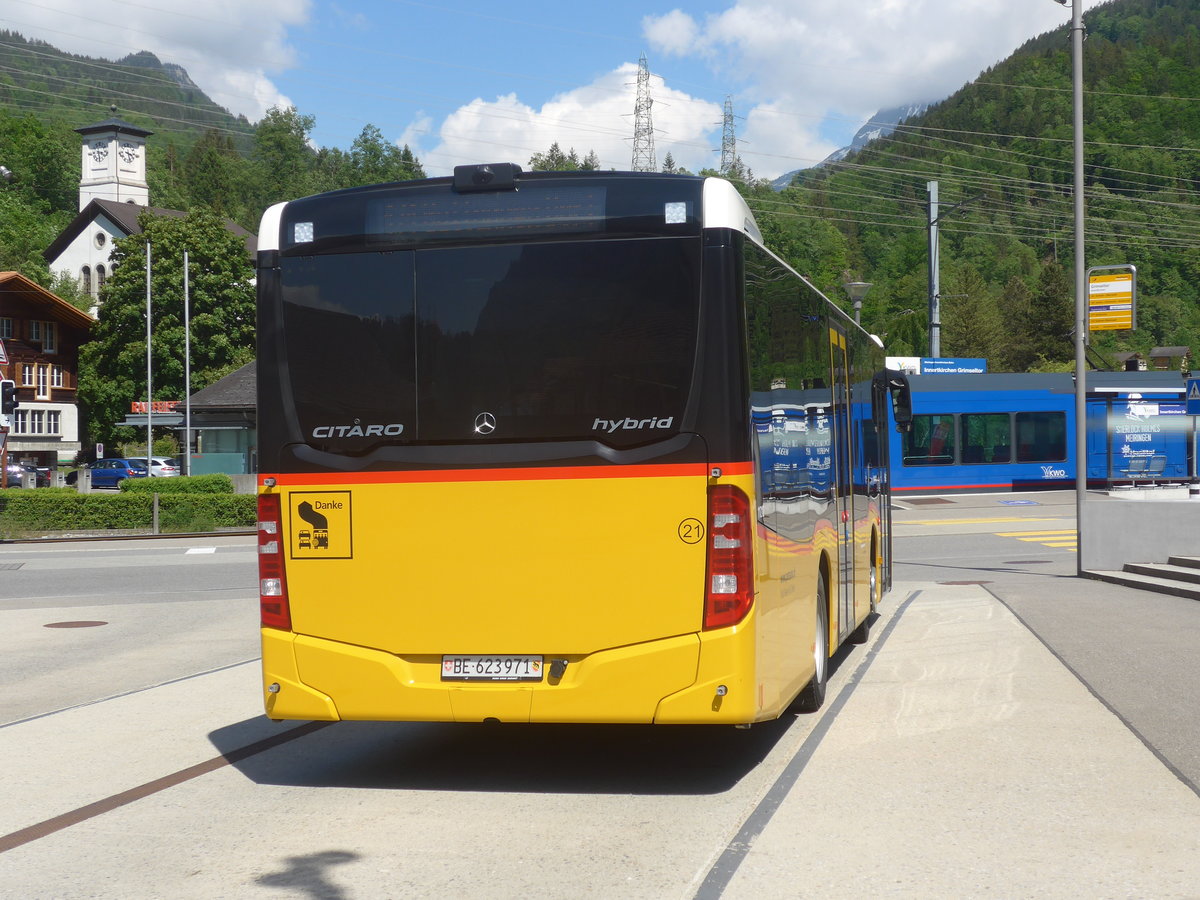 (217'075) - Fl�ck, Brienz - Nr. 21/BE 623'971 - Mercedes am 17. Mai 2020 in Innertkirchen, Grimseltor
