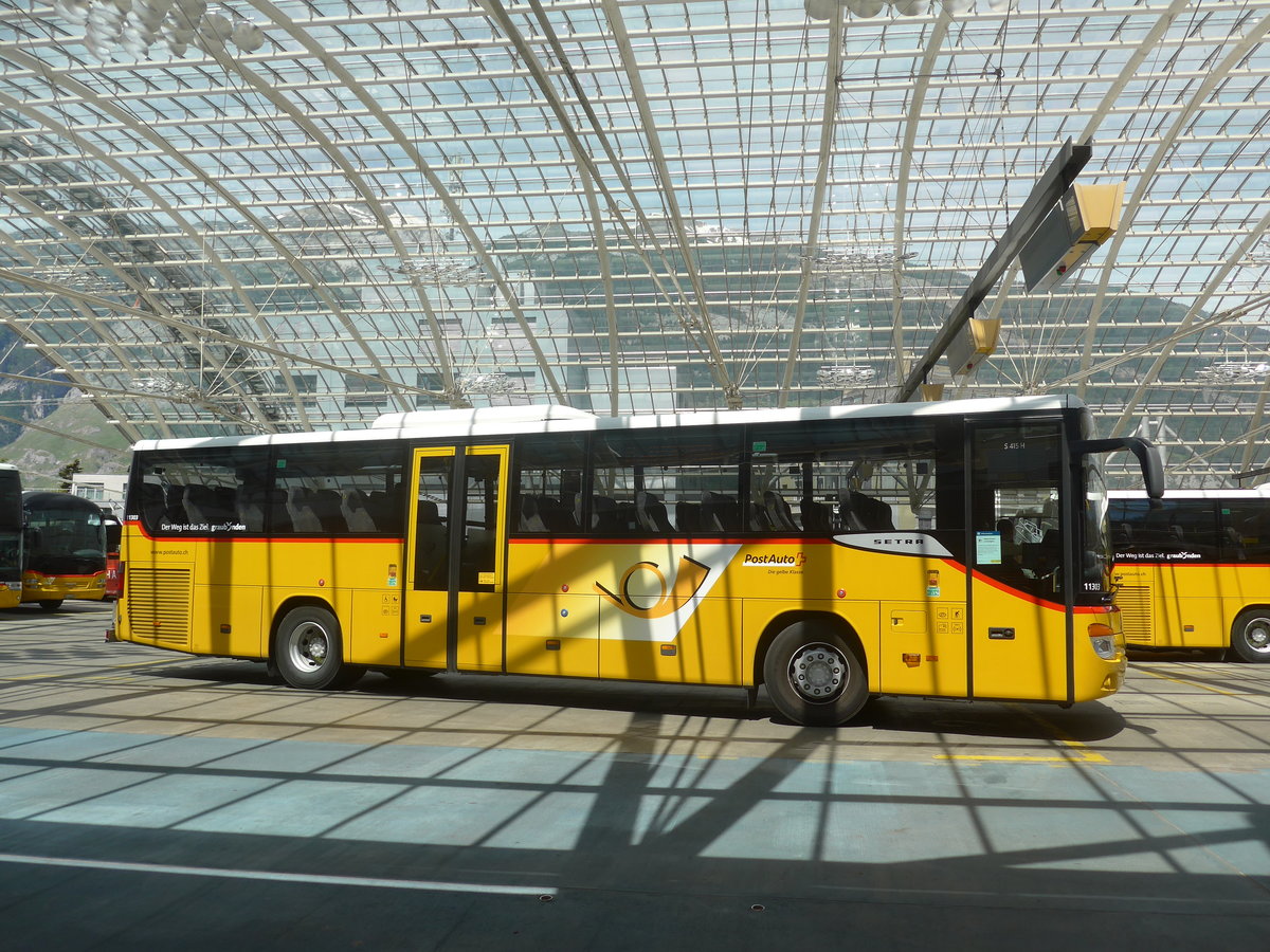 (217'219) - PostAuto Graub�nden - GR 179'703 - Setra am 23. Mai 2020 in Chur, Postautostation