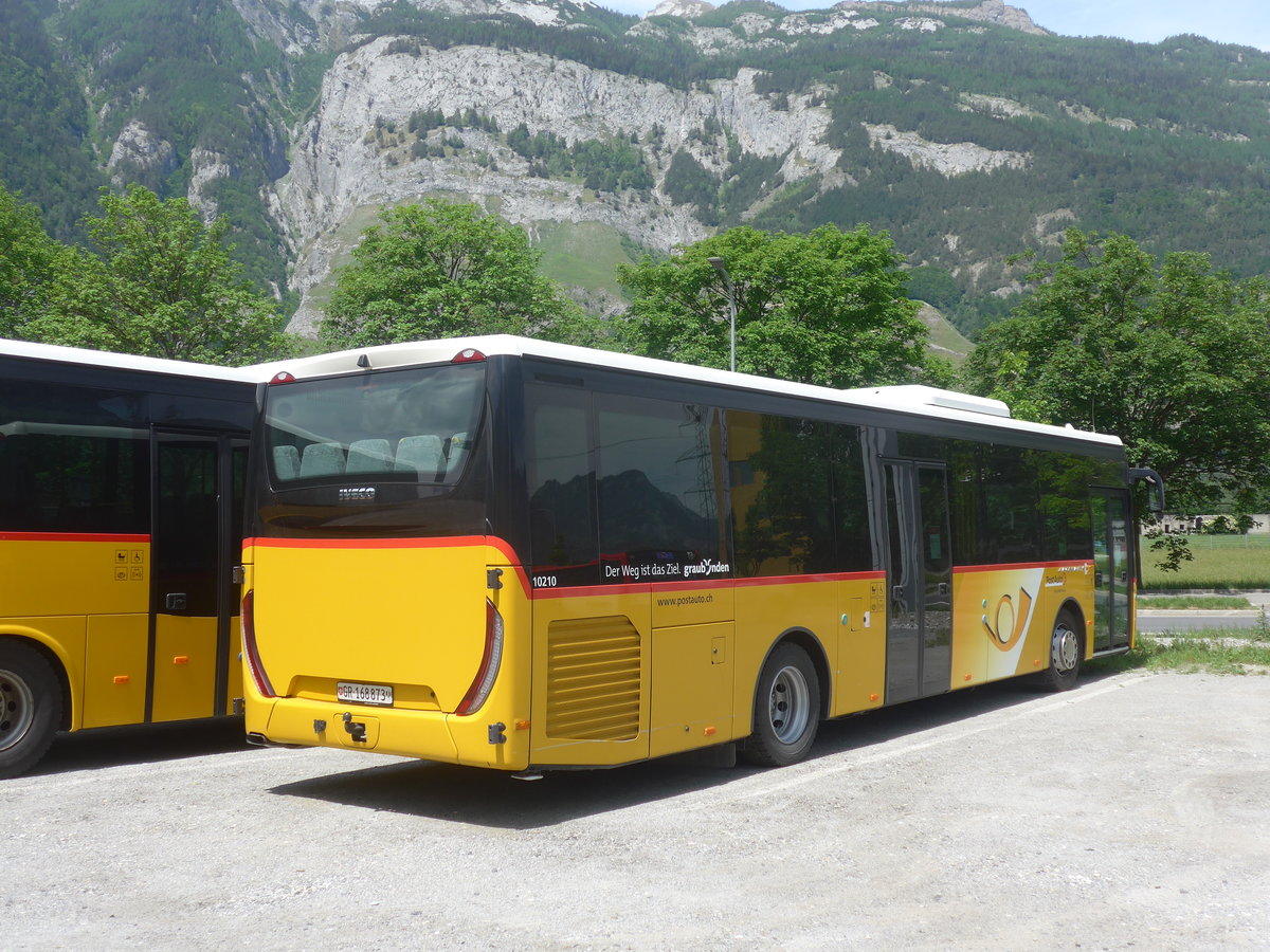 (217'234) - PostAuto Graub�nden - GR 168'873 - Iveco (ex GR 170'438) am 23. Mai 2020 in Chur, Sommeraustrasse