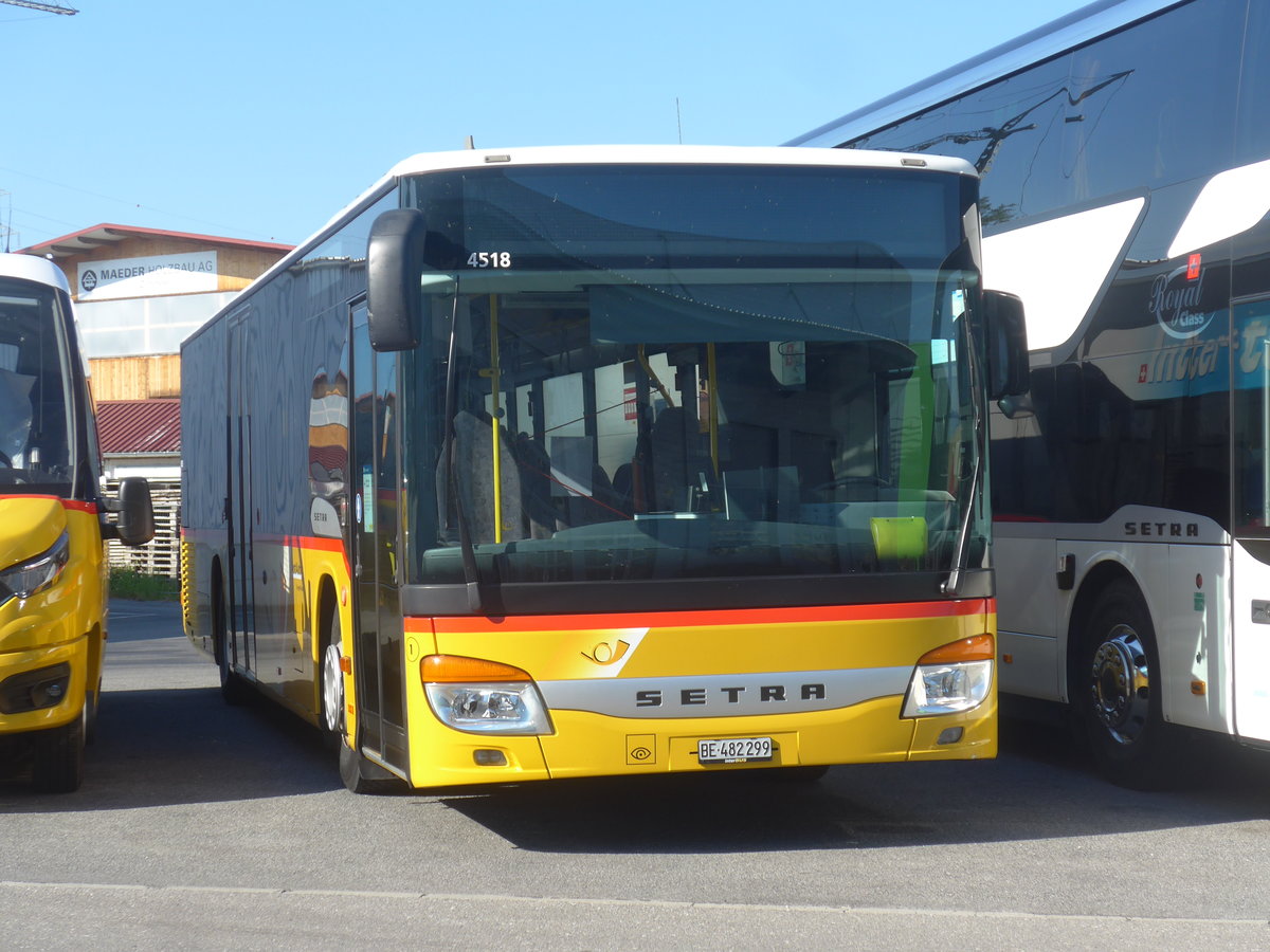 (217'485) - Fl�ck, Brienz - Nr. 1/BE 482'299 - Setra am 31. Mai 2020 in Kerzers, Interbus