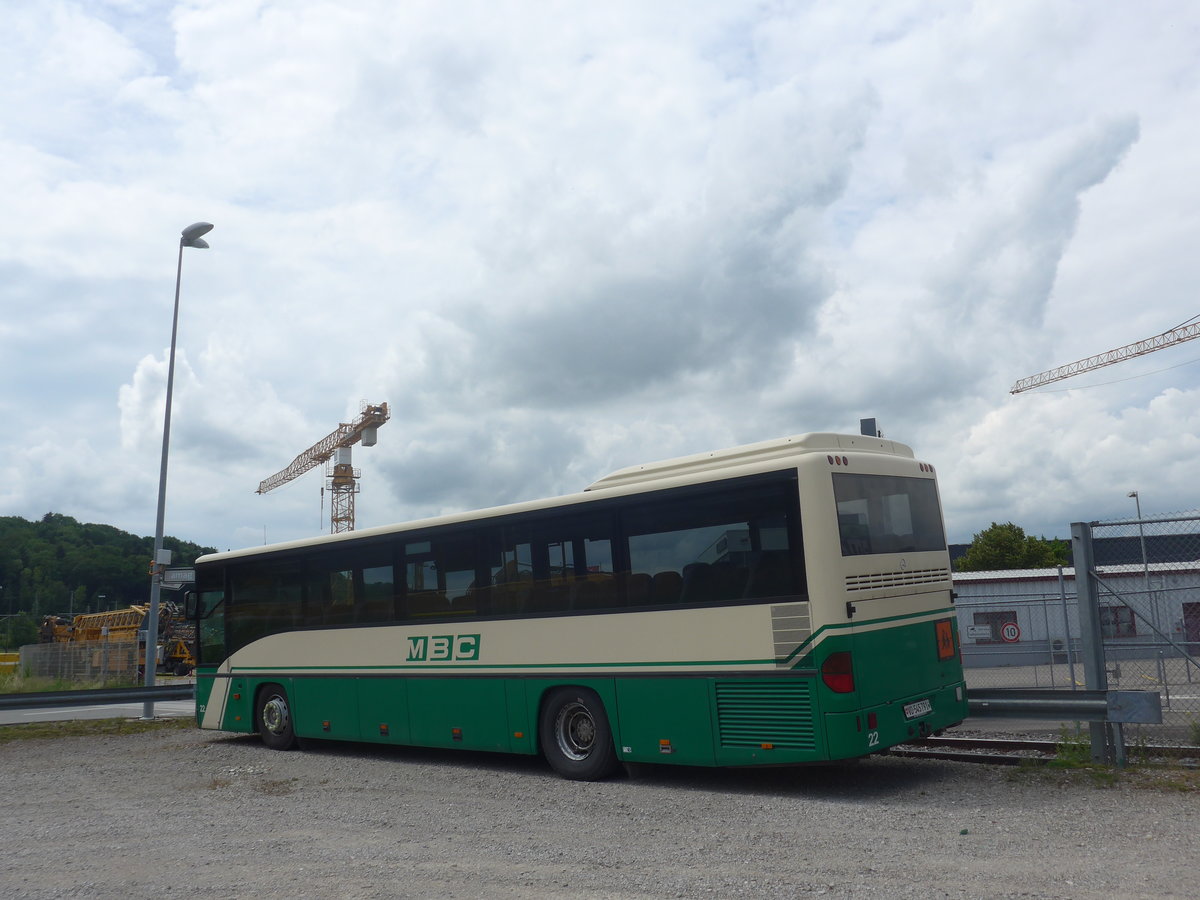 (217'857) - MBC Morges - Nr. 22/VD 545'791 - Mercedes (ex RTB Altst�tten Nr. 90) am 13. Juni 2020 in Daillens, Planzer