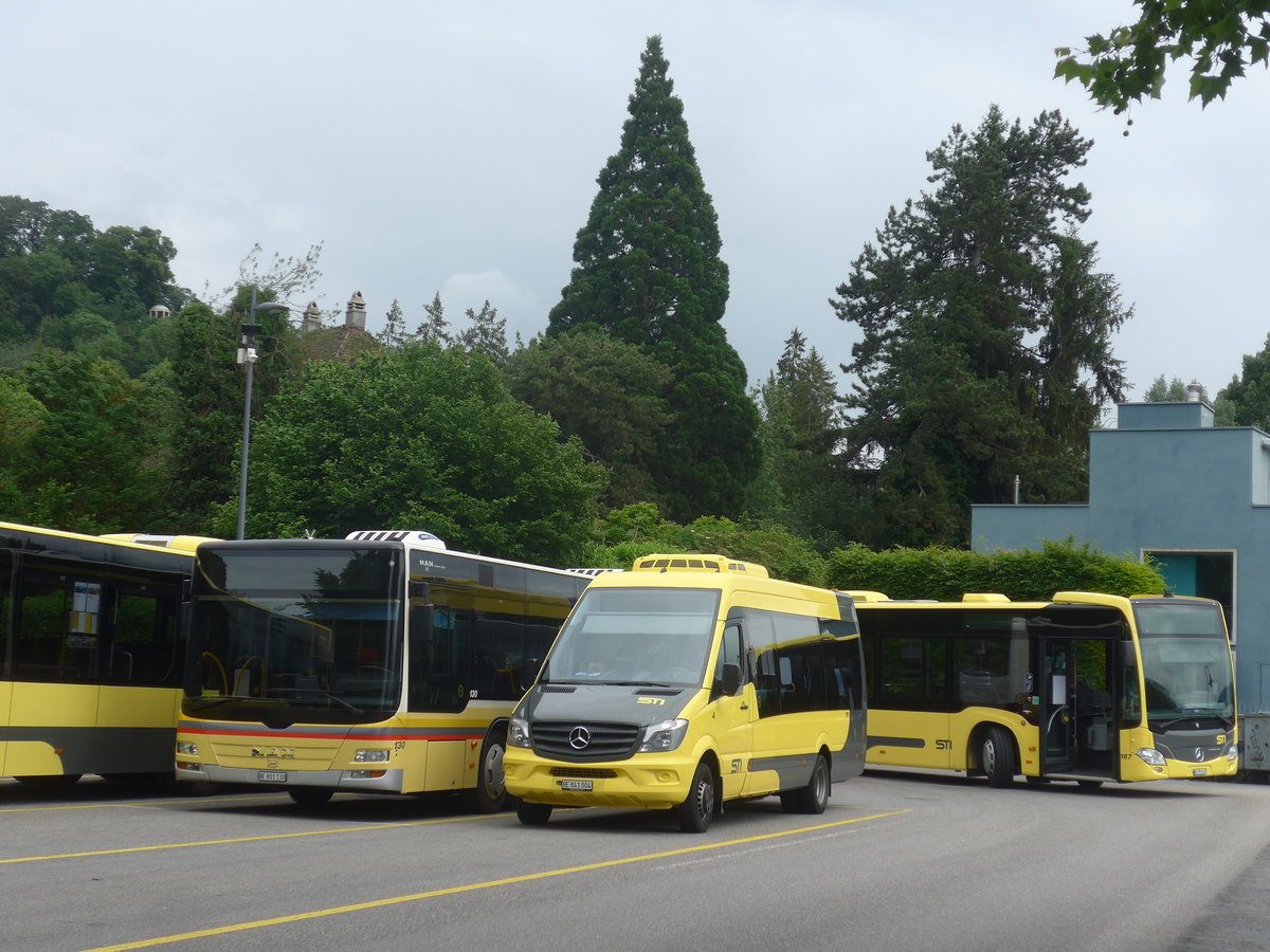 (218'040) - STI Thun - Nr. 4/BE 841'004 - Mercedes am 15. Juni 2020 bei der Schiffl�ndte Thun