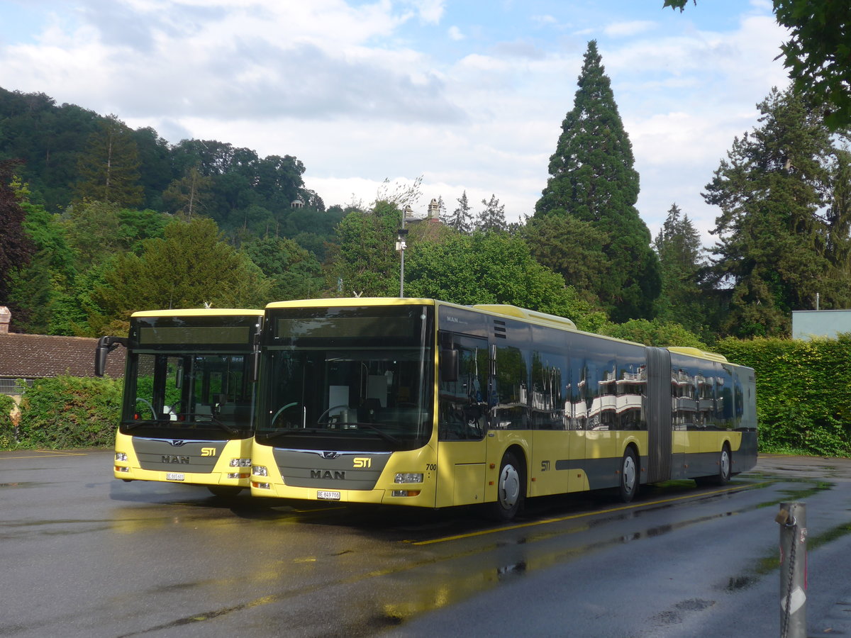 (218'276) - STI Thun - Nr. 700/BE 849'700 - MAN am 28. Juni 2020 bei der Schiffl�ndte Thun