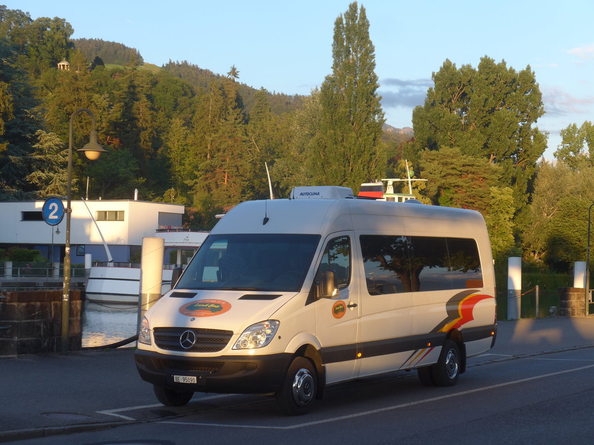 (218'290) - Land-Bus, Wattenwil - BE 95'090 - Mercedes am 30. Juni 2020 bei der Schiffl�ndte Thun
