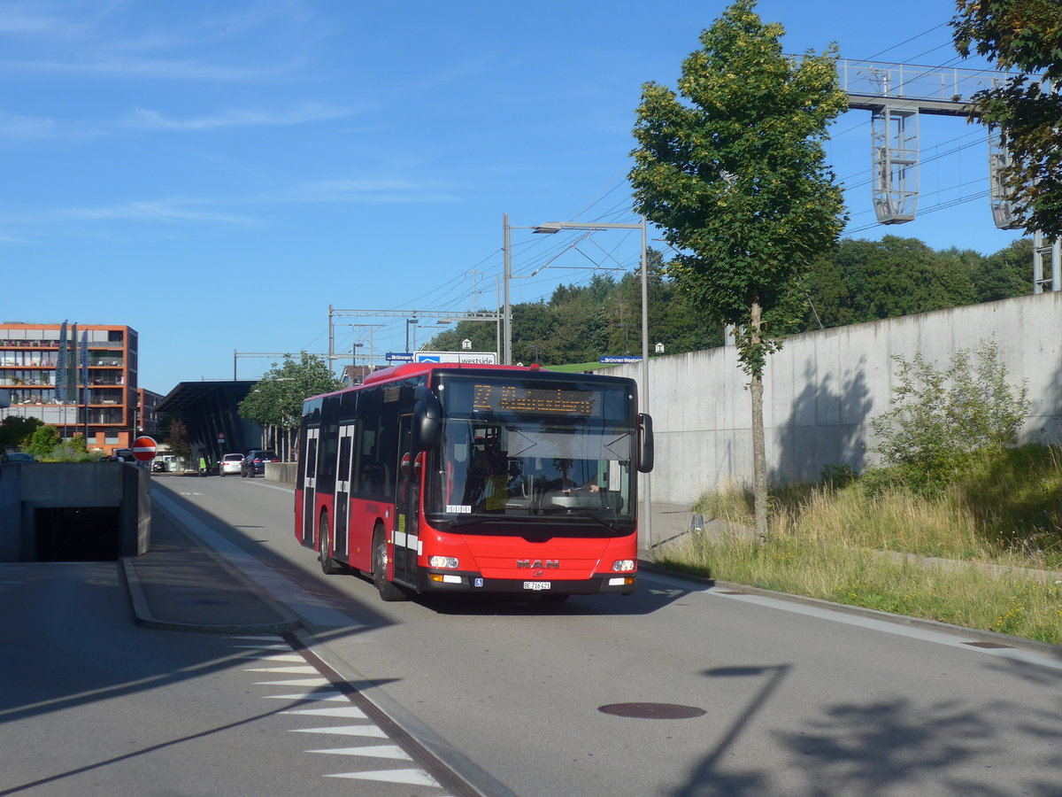 (218'434) - Bernmobil, Bern - Nr. 421/BE 716'421 - MAN am 4. Juli 2020 beim Bahnhof Bern Br�nnen Westside