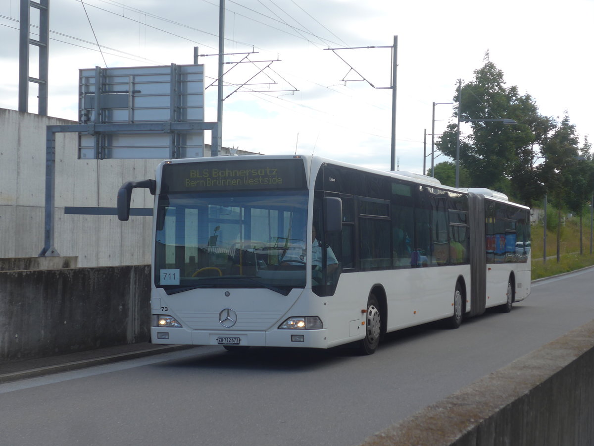 (218'590) - Welti-Furrer, Bassersdorf - Nr. 73/ZH 712'673 - Mercedes (ex Nr. 97) am 6. Juli 2020 beim Bahnhof Bern Br�nnen Westside