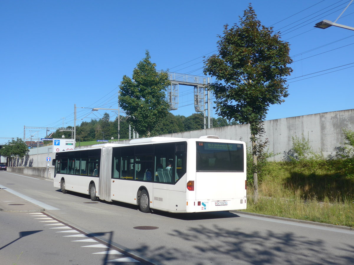 (218'703) - Welti-Furrer, Bassersdorf - Nr. 73/ZH 712'673 - Mercedes (ex Nr. 97) am 12. Juli 2020 beim Bahnhof Bern Br�nnen Westside