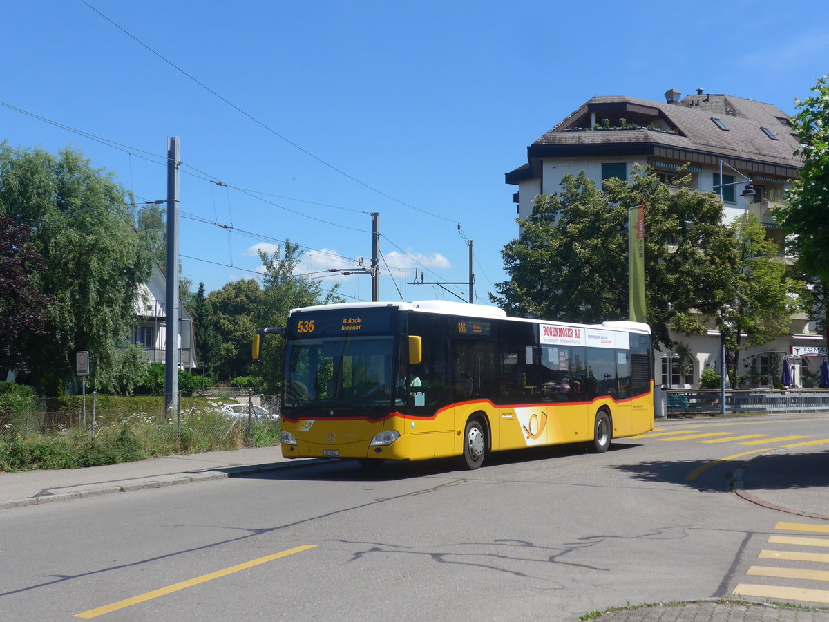 (218'744) - ASN Stadel - Nr. 354/ZH 4653 - Mercedes am 18. Juli 2020 beim Bahnhof B�lach