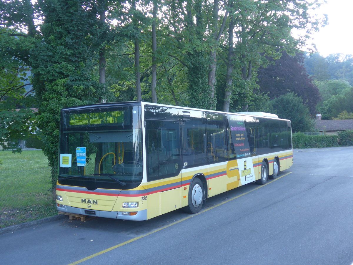 (218'785) - STI Thun - Nr. 132 - MAN am 19. Juli 2020 bei der Schiffl�ndte Thun