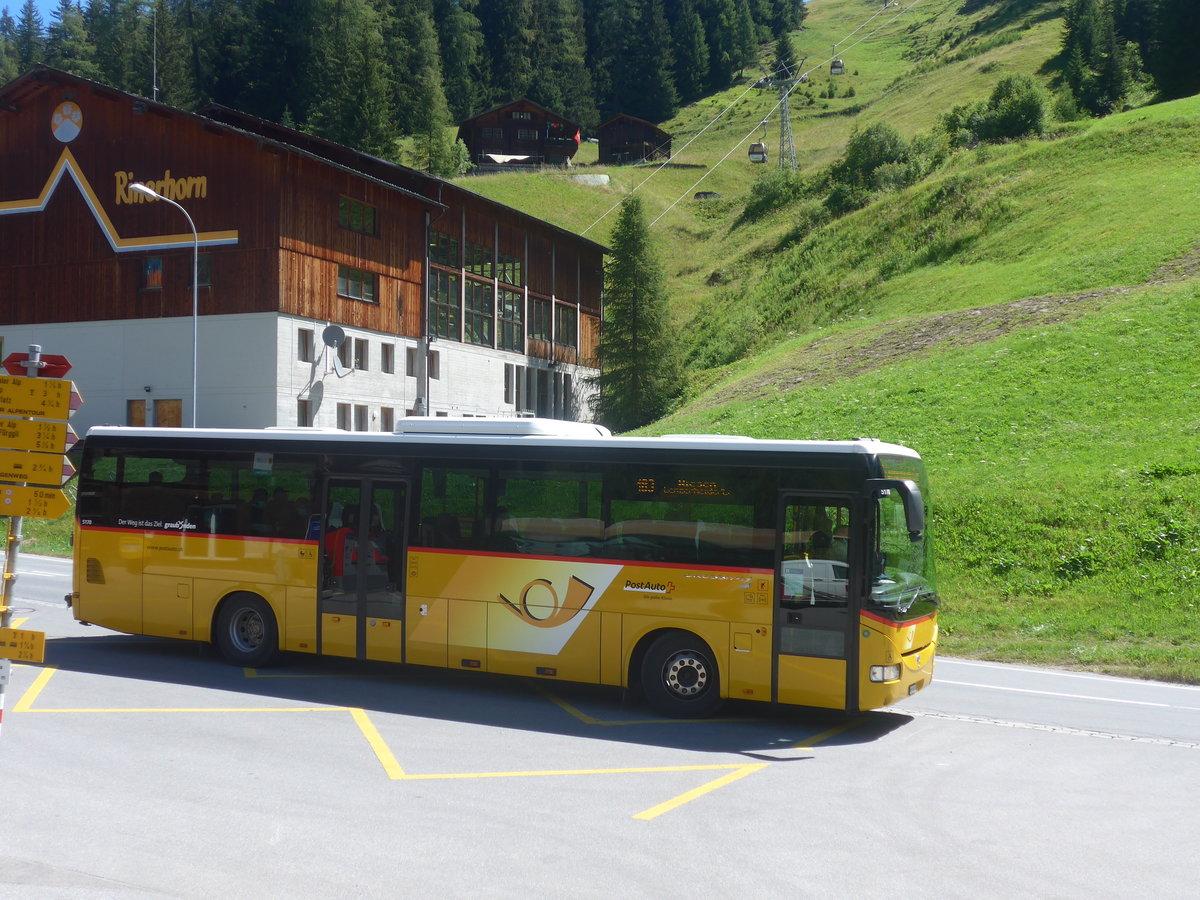 (218'891) - PostAuto Graub�nden - GR 106'554 - Irisbus am 20. Juli 2020 beim Bahnhof Davos Glaris