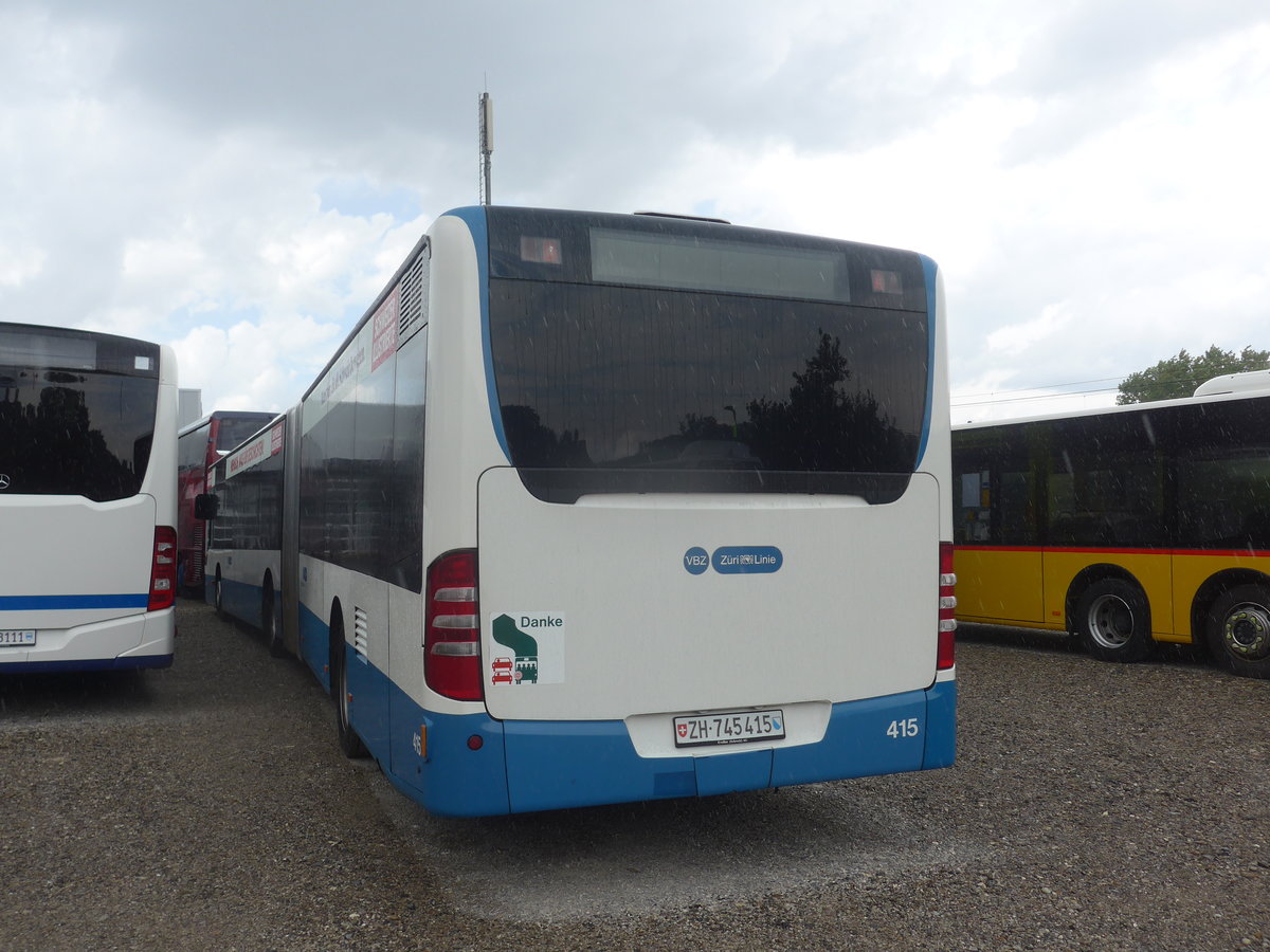 (219'147) - VBZ Z�rich - Nr. 415/ZH 745'415 - Mercedes am 26. Juli 2020 in Winterthur, EvoBus