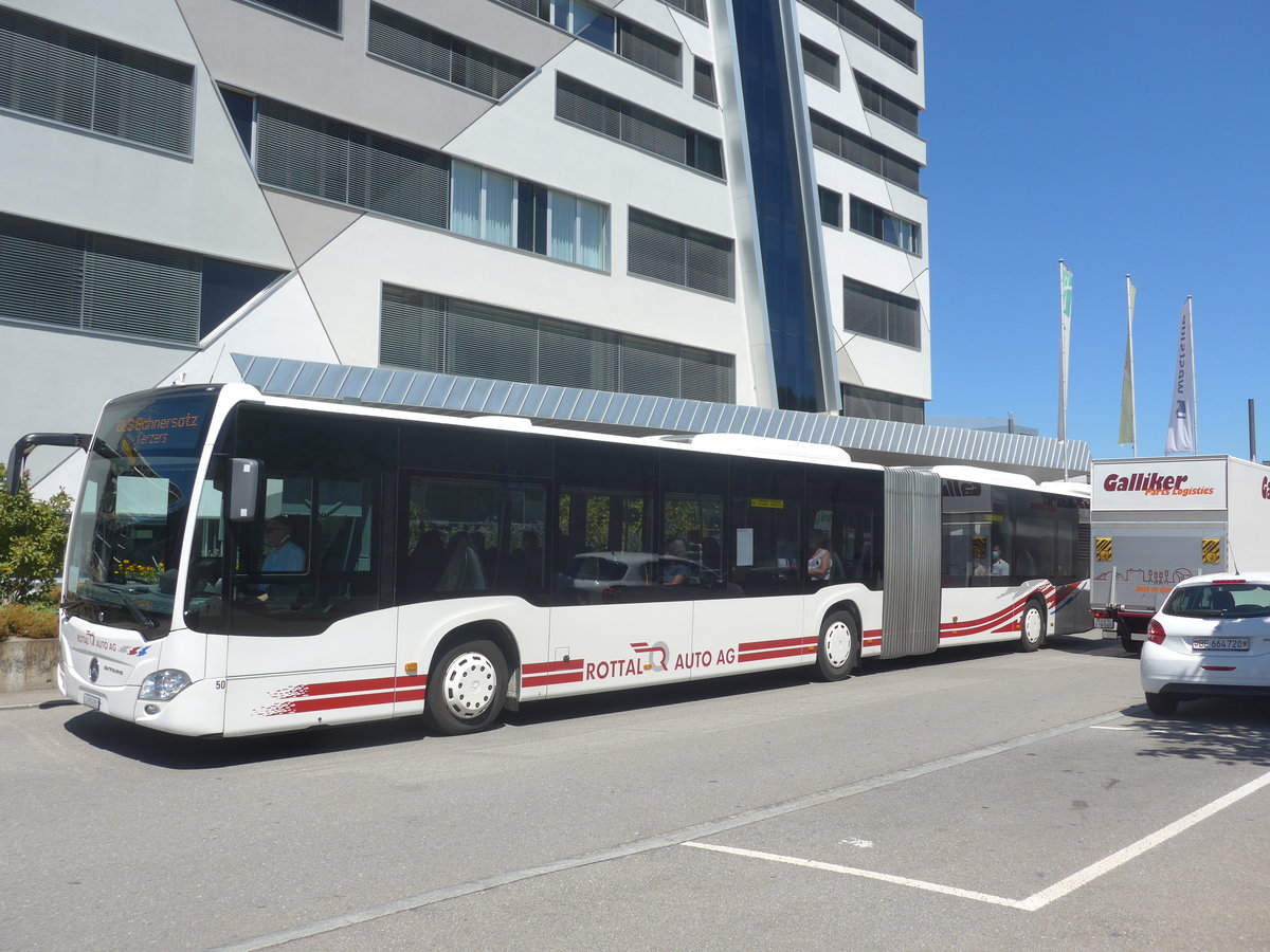 (219'227) - ARAG Ruswil - Nr. 50/LU 269'263 - Mercedes am 27. Juli 2020 beim Bahnhof Bern Br�nnen Westside
