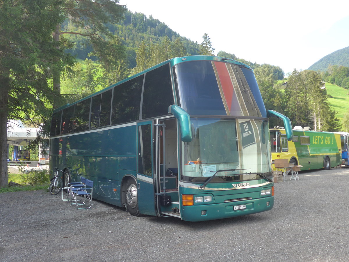 (219'705) - Baerwart, Zeiningen - AG 181'689 - Volvo/Noge am 16. August 2020 in Gr�sch, Bergbahnen