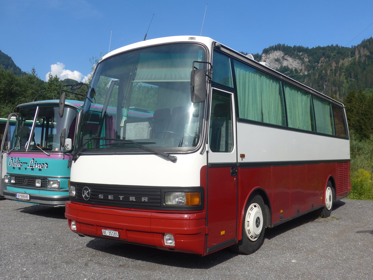 (219'714) - W�thrich, Ursenbach - BE 35'185 - Setra am 16. August 2020 in Gr�sch, Bergbahnen
