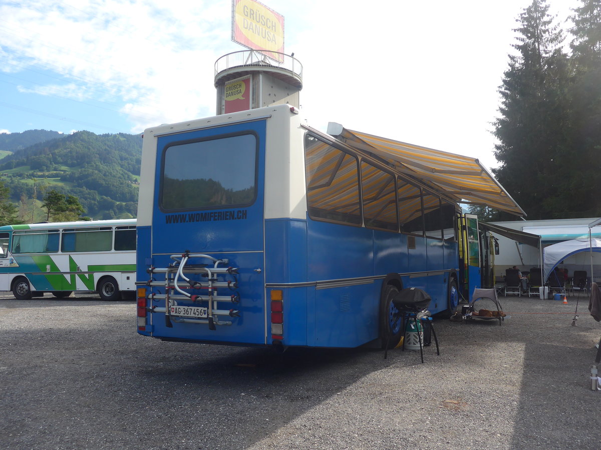 (219'723) - Cal�, Oberwil-Lieli - AG 367'456 - NAW/Lauber (ex Gertsch, Erlenbach; ex SRK Bern) am 16. August 2020 in Gr�sch, Bergbahnen