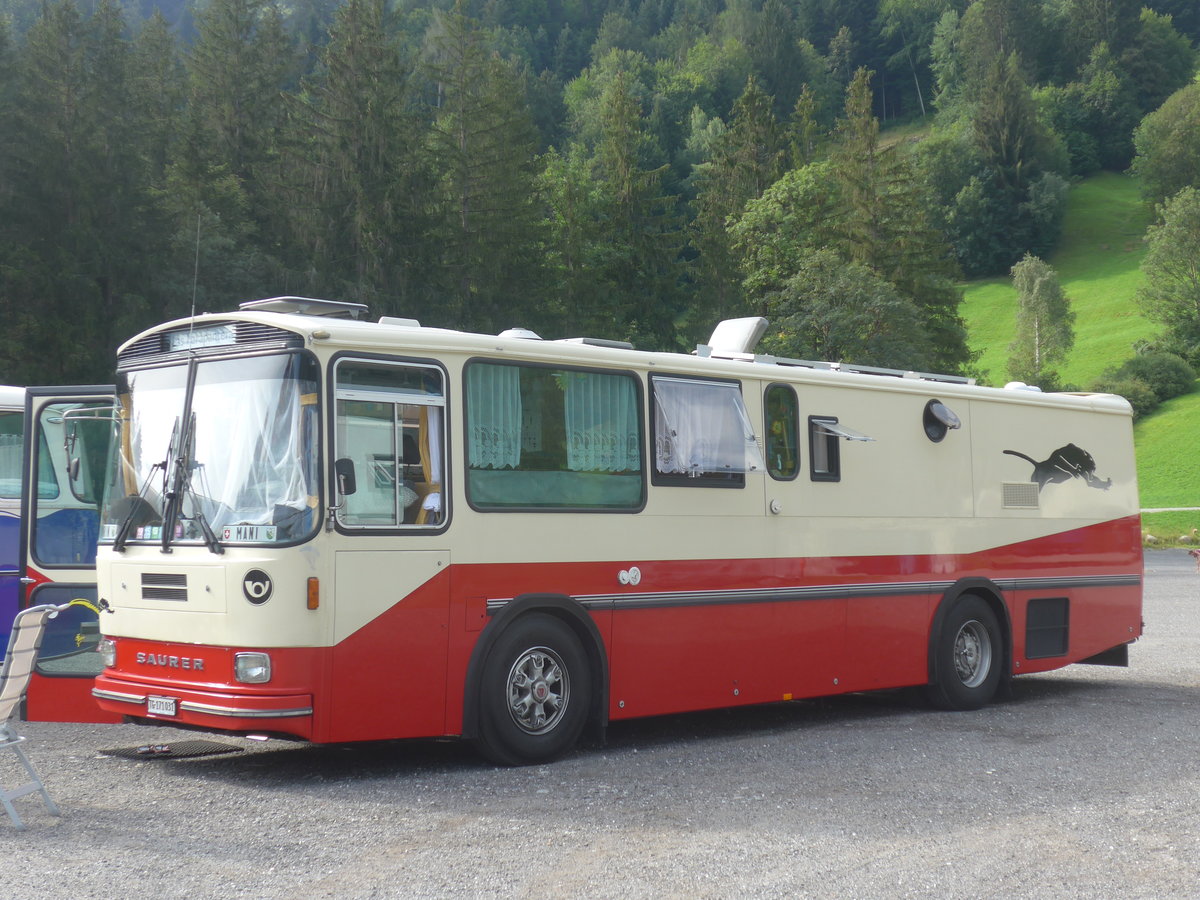 (219'734) - Rogoll - Saurer/T�scher (P 24'273) am 16. August 2020 in Gr�sch, Bergbahnen