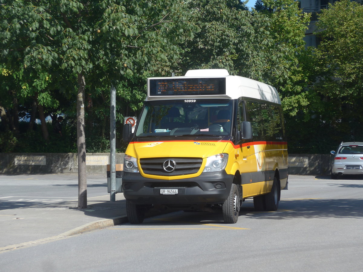 (219'746) - PostAuto Graub�nden - GR 94'544 - Mercedes am 16. August 2020 beim Bahnhof Landquart