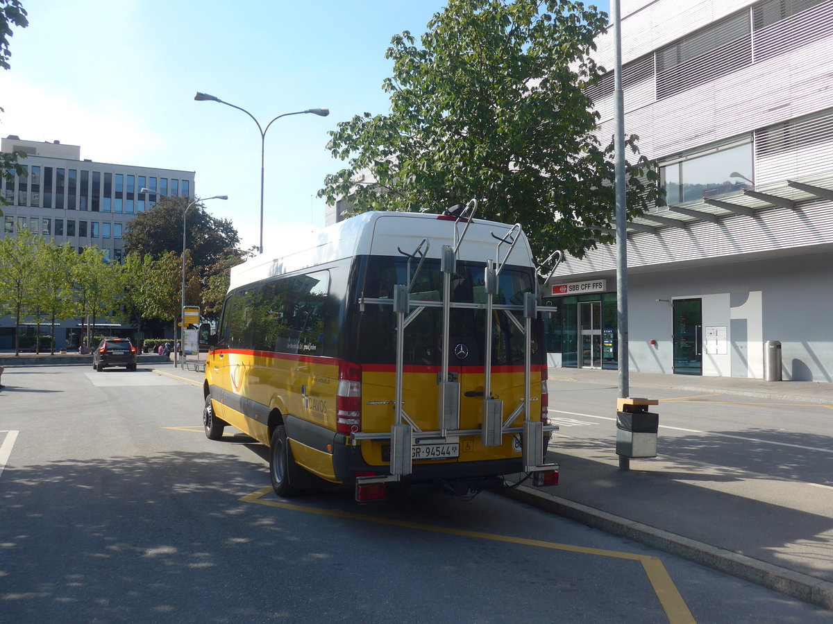 (219'750) - PostAuto Graub�nden - GR 94'544 - Mercedes am 16. August 2020 beim Bahnhof Landquart