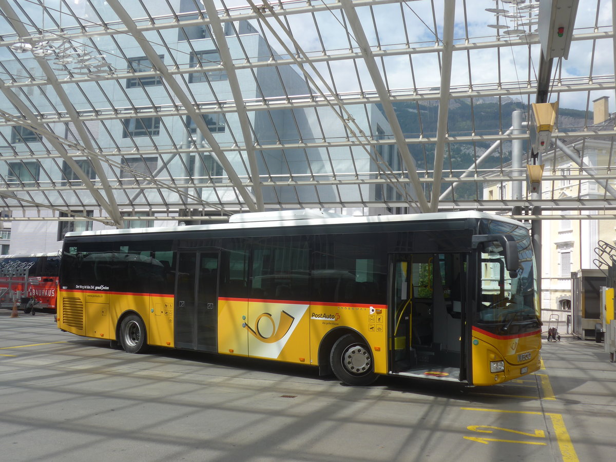 (219'806) - PostAuto Graub�nden - GR 170'438 - Iveco (ex PostAuto Ostschweiz) am 16. August 2020 in Chur, Postautostation