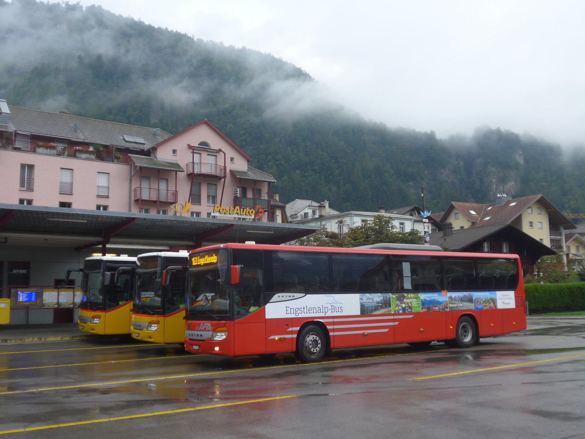 (219'881) - AFA Adelboden - Nr. 24/BE 26'701 - Setra am 22. August 2020 in Meiringen, Postautostation (Einsatz PostAuto f�r Engstlenalp-Bus)