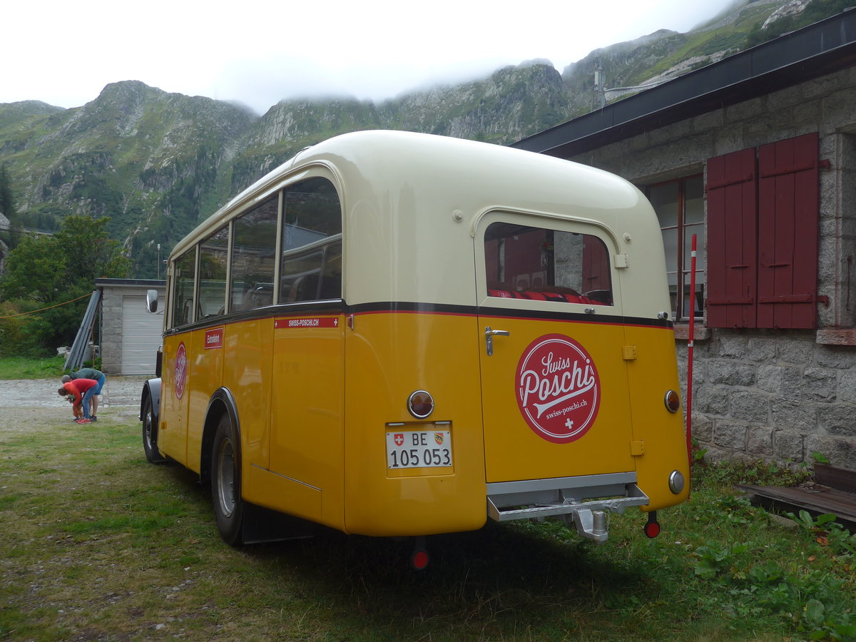 (219'909) - Blaser, Unterssen - BE 105'053 - Saurer/T�scher (ex Gessinger, Bad Ragaz) am 22. August 2020 in Gletsch, DFB