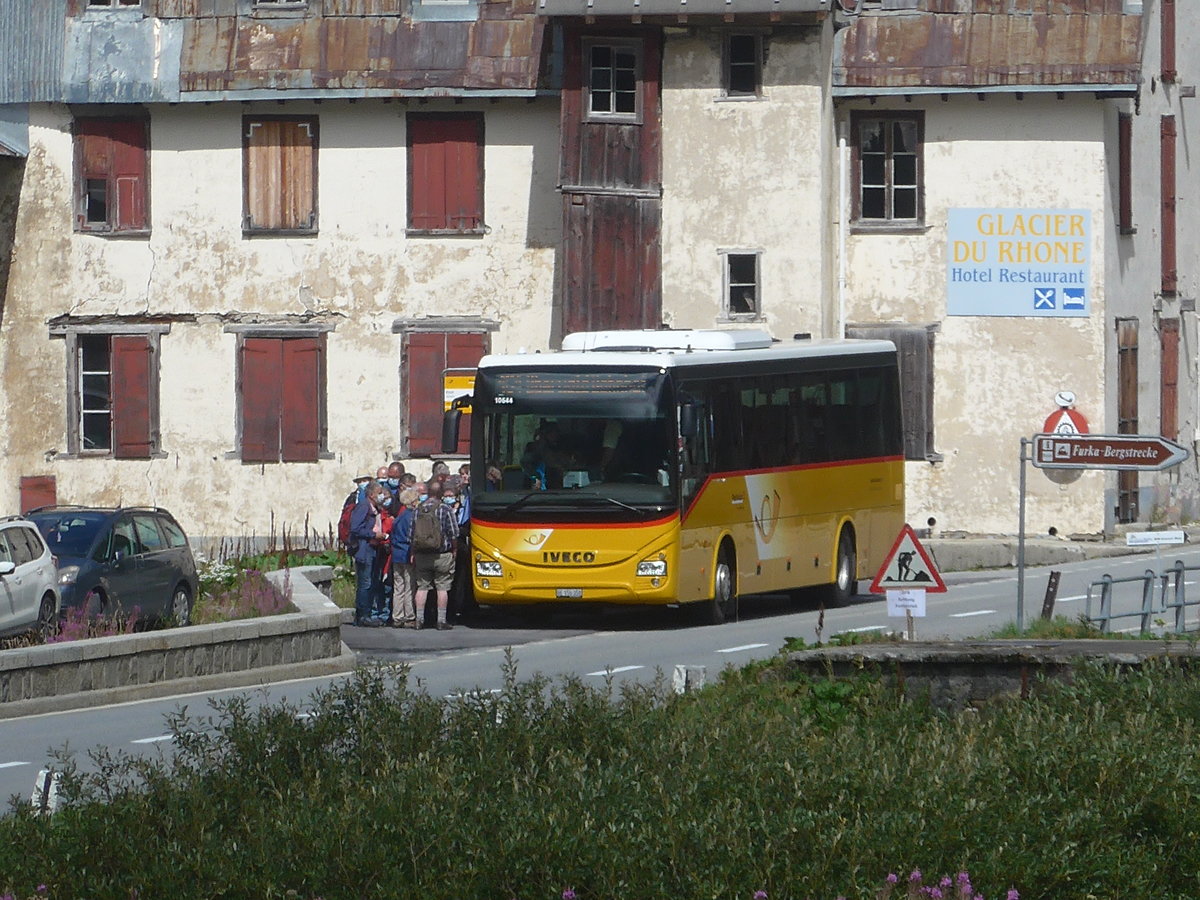 (219'959) - Fl�ck, Brienz - Nr. 9/BE 156'358 - Iveco am 22. August 2020 in Gletsch, Post