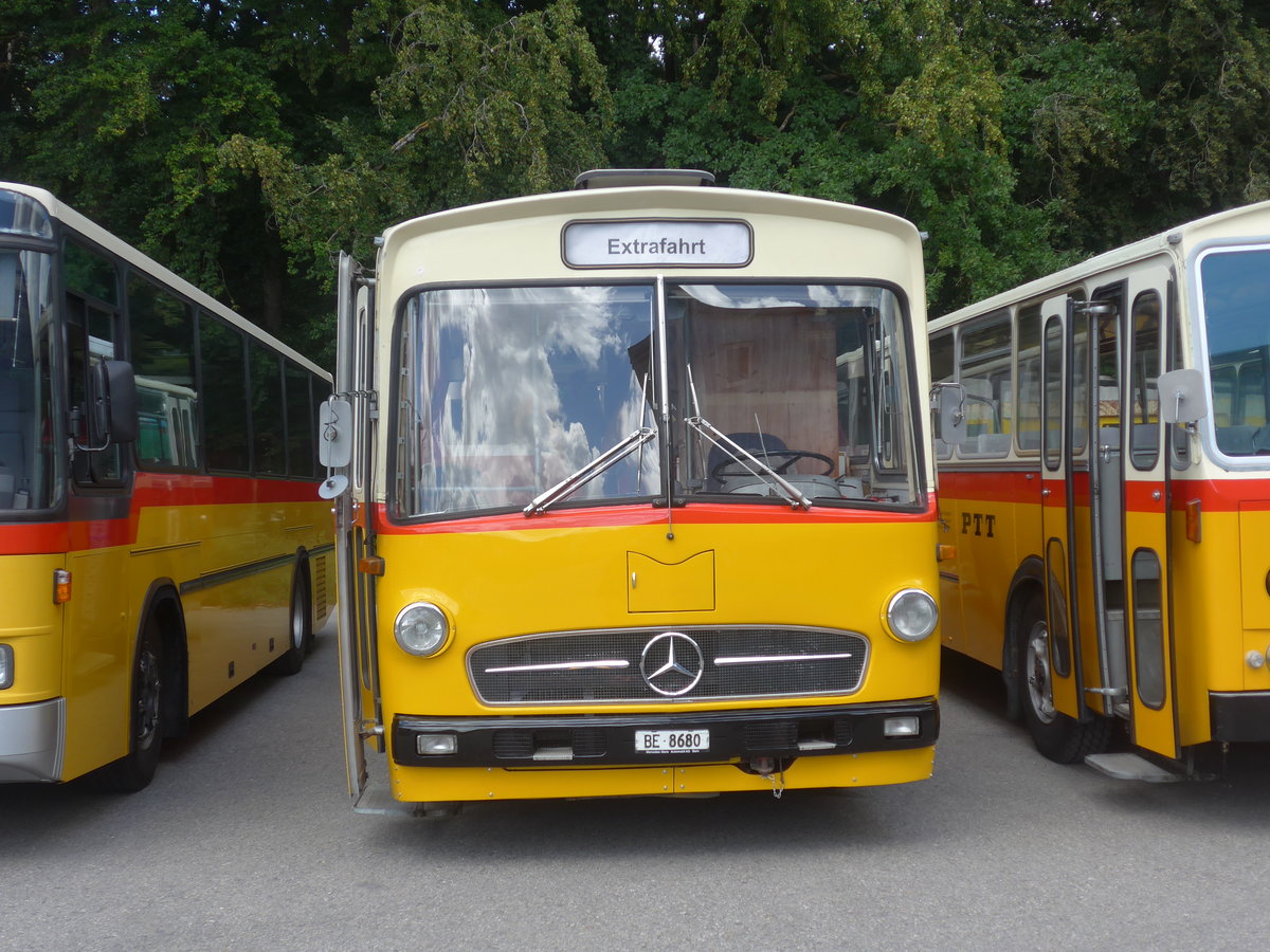 (220'114) - Schweizer, Schliern - BE 8680 - Mercedes/R&J (ex SBE Mettleneggen, Wattenwil; ex Frommelt, FL-Vaduz) am 23. August 2020 in Burgdorf, �kihof Ziegelgut