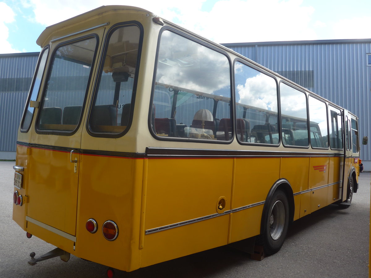 (220'115) - Wittig, N�rensdorf - ZH 205'322 - FBW/FHS (ex Tiemann, Oetwil Nr. 6; ex B�tra, Birr Nr. 28; ex Autocca, Visp; ex P 24'186) am 23. August 2020 in Burgdorf, �kihof Ziegelgut