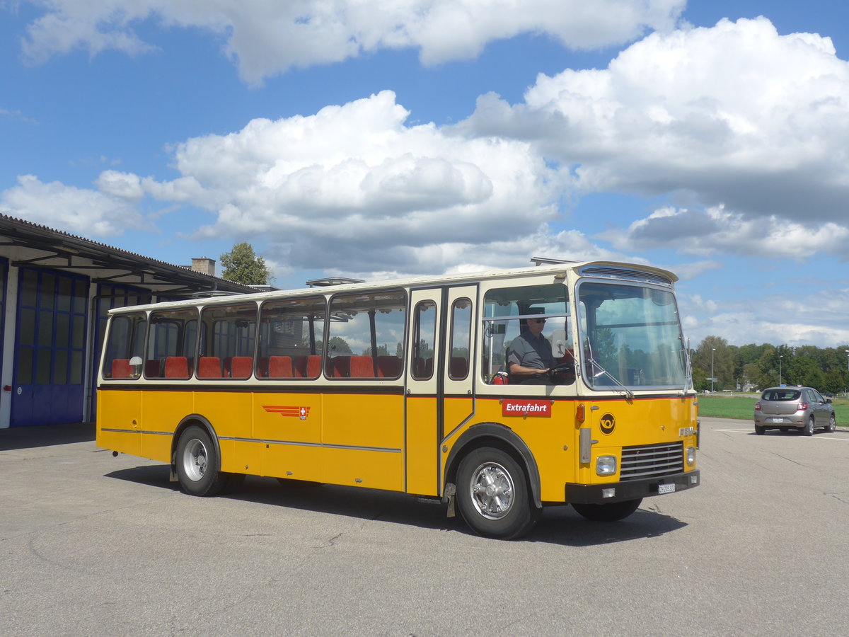 (220'132) - Wittig, N�rensdorf - ZH 205'322 - FBW/FHS (ex Tiemann, Oetwil Nr. 6; ex B�tra, Birr Nr. 28; ex Autocca, Visp; ex P 24'186) am 23. August 2020 in Lyssach, Lorenz