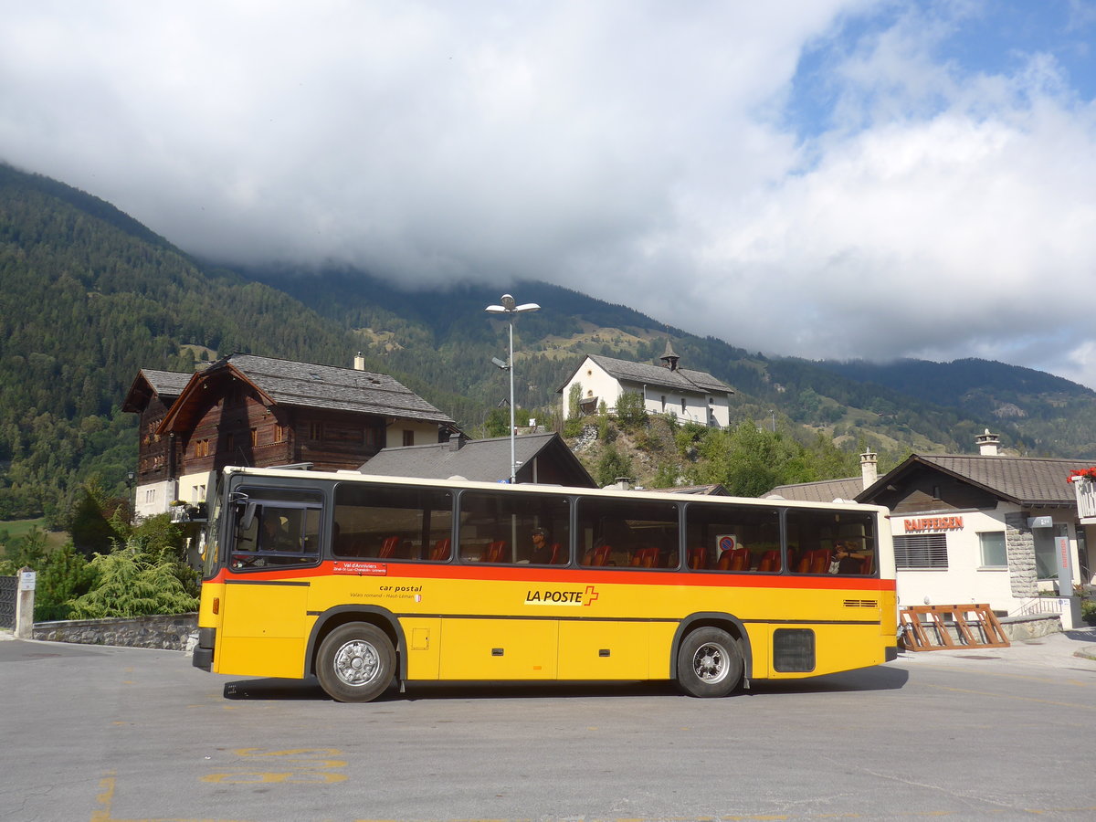 (220'480) - Oser, B�rchen - VS 93'575 - NAW/Lauber (ex Epiney, Ayer) am 6. September 2020 in Vissoie, Post