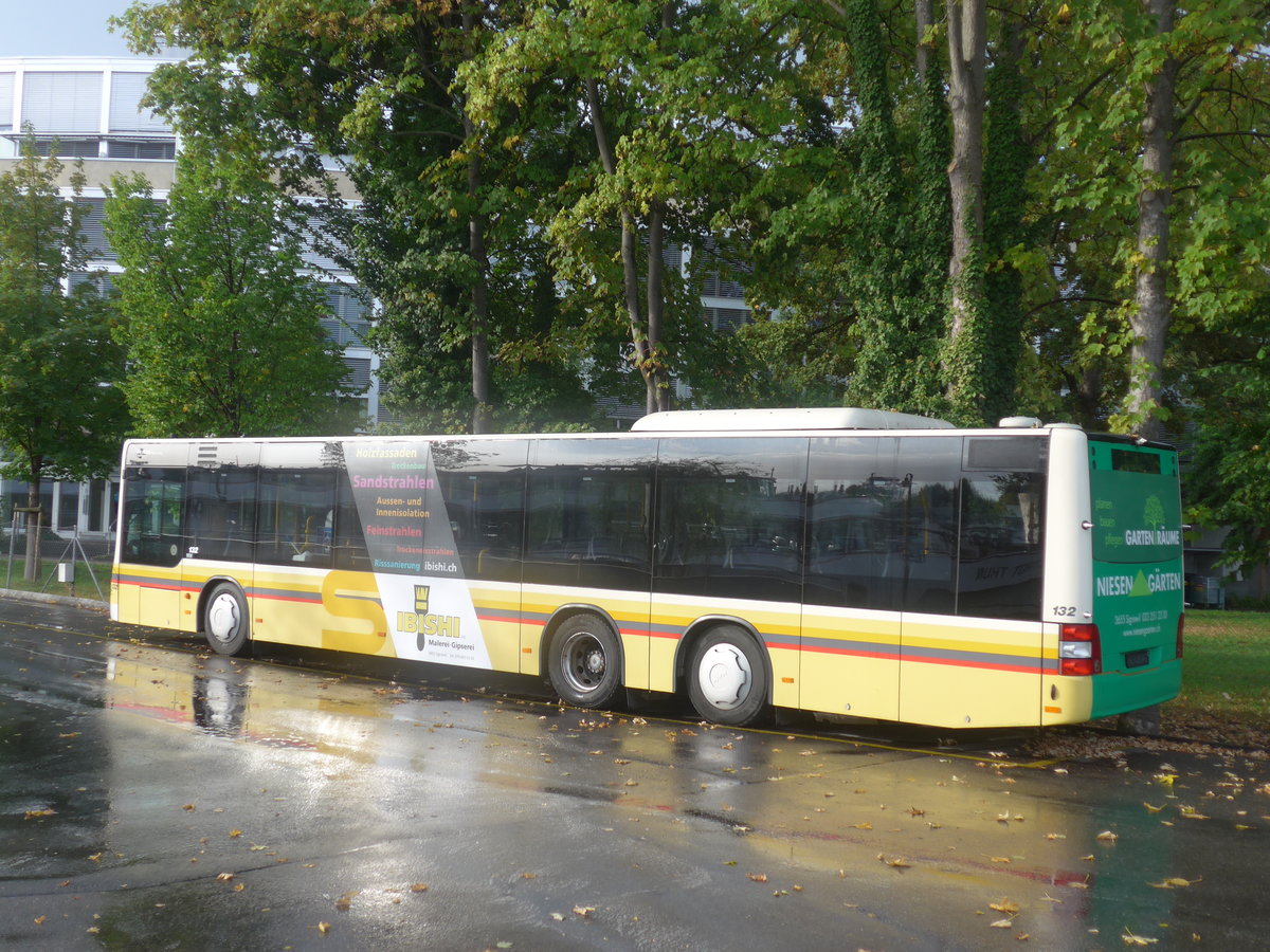 (220'878) - STI Thun - Nr. 132 - MAN am 20. September 2020 bei der Schiffl�ndte Thun