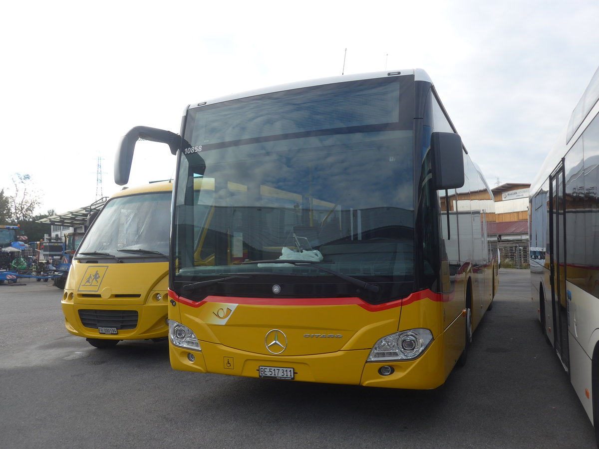 (221'708) - Fl�ck, Brienz - Nr. 4/BE 517'311 - Mercedes am 11. Oktober 2020 in Kerzers, Interbus