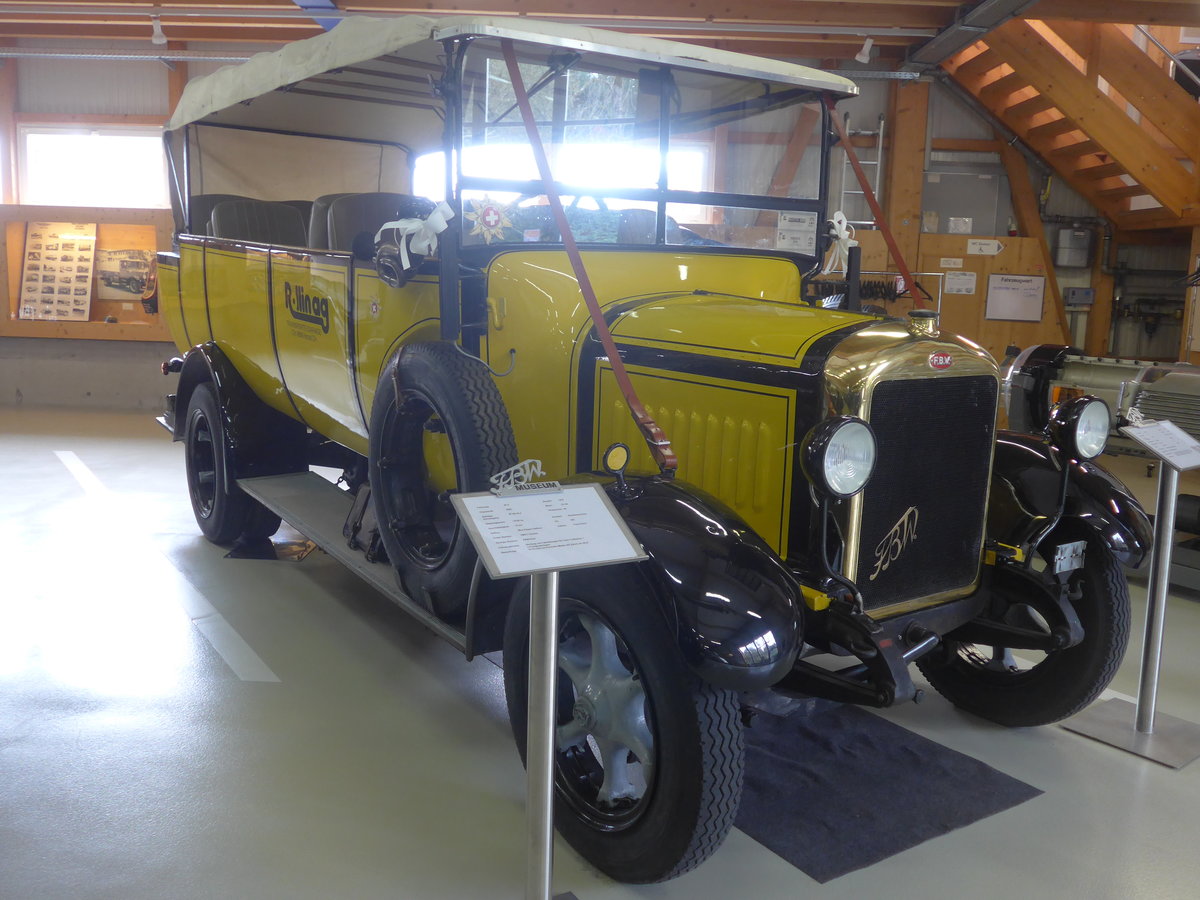 (221'991) - R�llin, Hirzel - FBW/Seitz-Hess (ex RhV Altst�tten Nr. 31; ex P 1529; ex P 2881) am 18. Oktober 2020 in Wetzikon, FBW-Museum