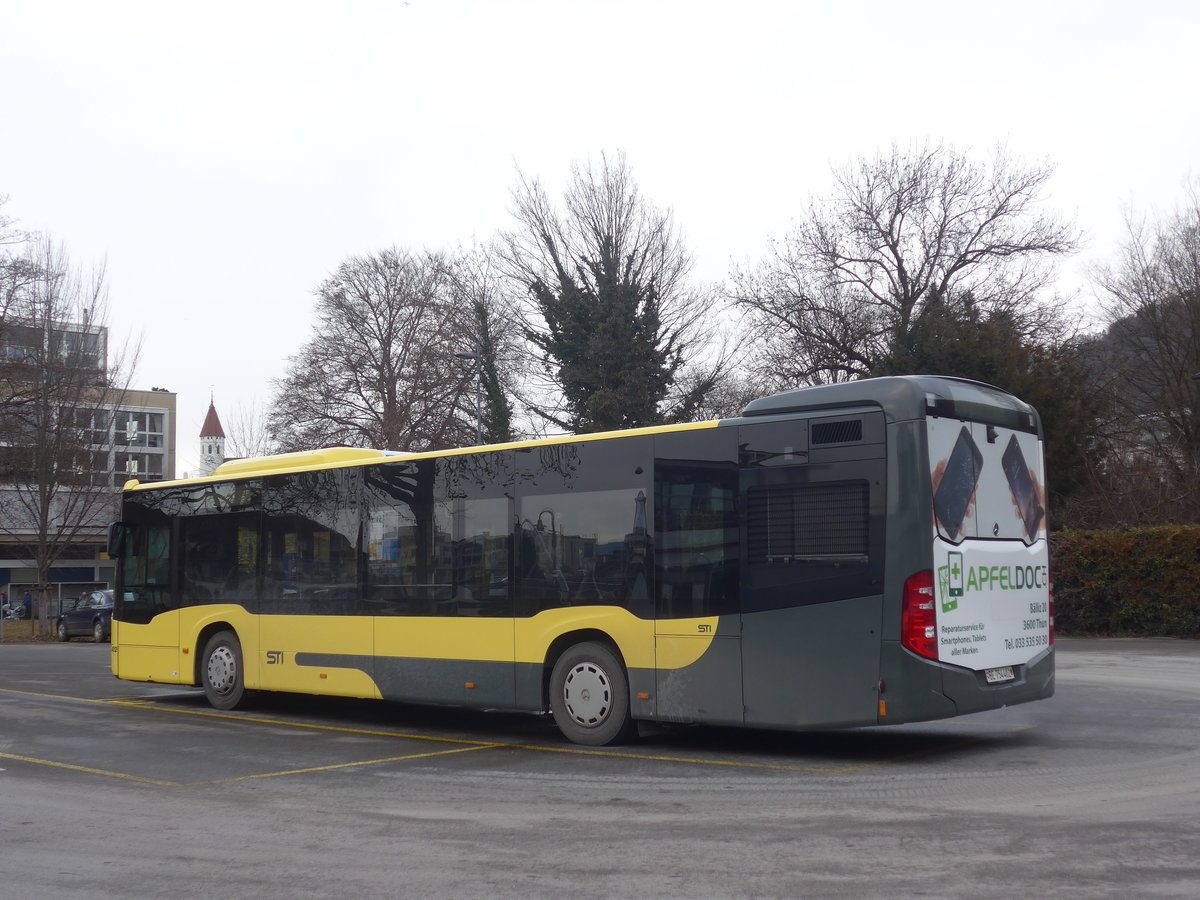 (223'182) - STI Thun - Nr. 402/BE 754'402 - Mercedes am 31. Dezember 2020 bei der Schiffl�ndte Thun