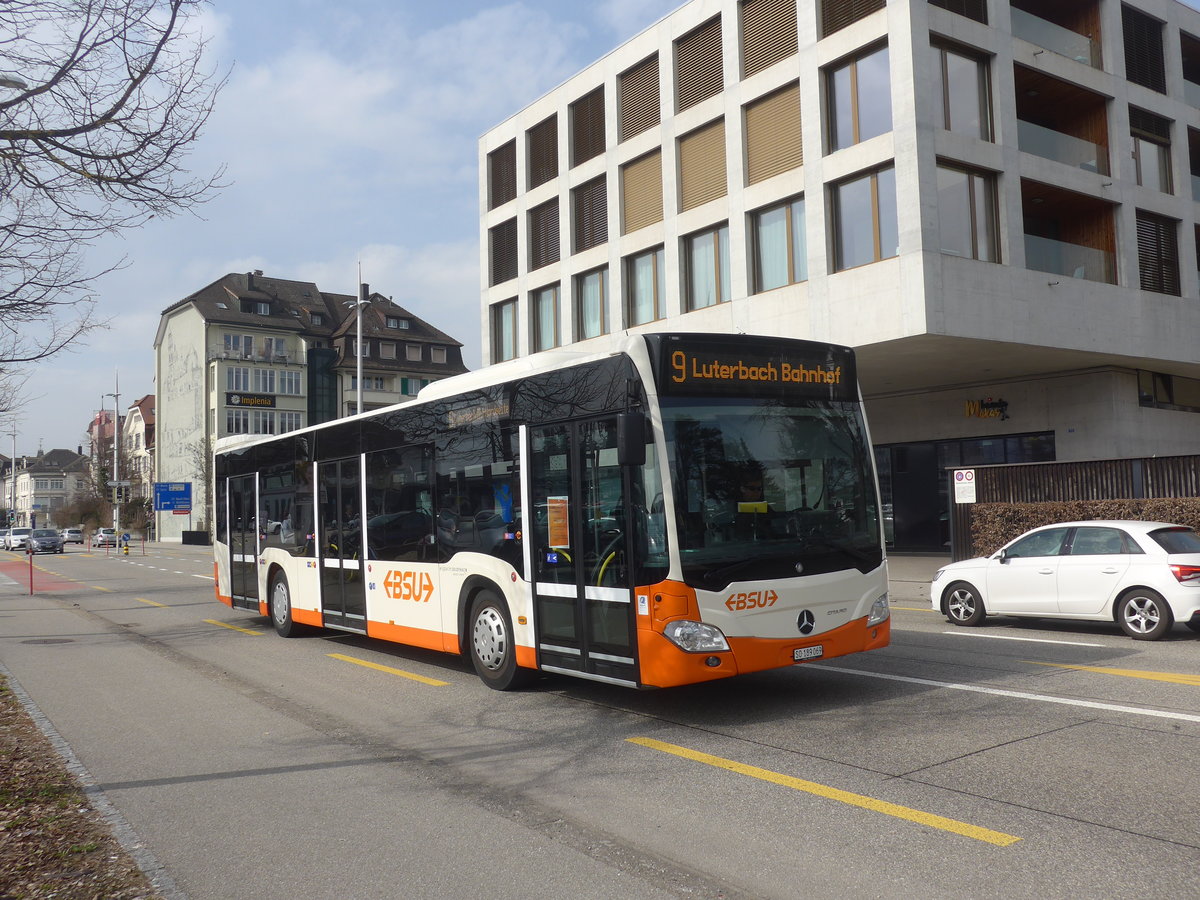 (223'936) - BSU Solothurn - Nr. 69/SO 189'069 - Mercedes am 4. M�rz 2021 beim Hauptbahnhof Solothurn