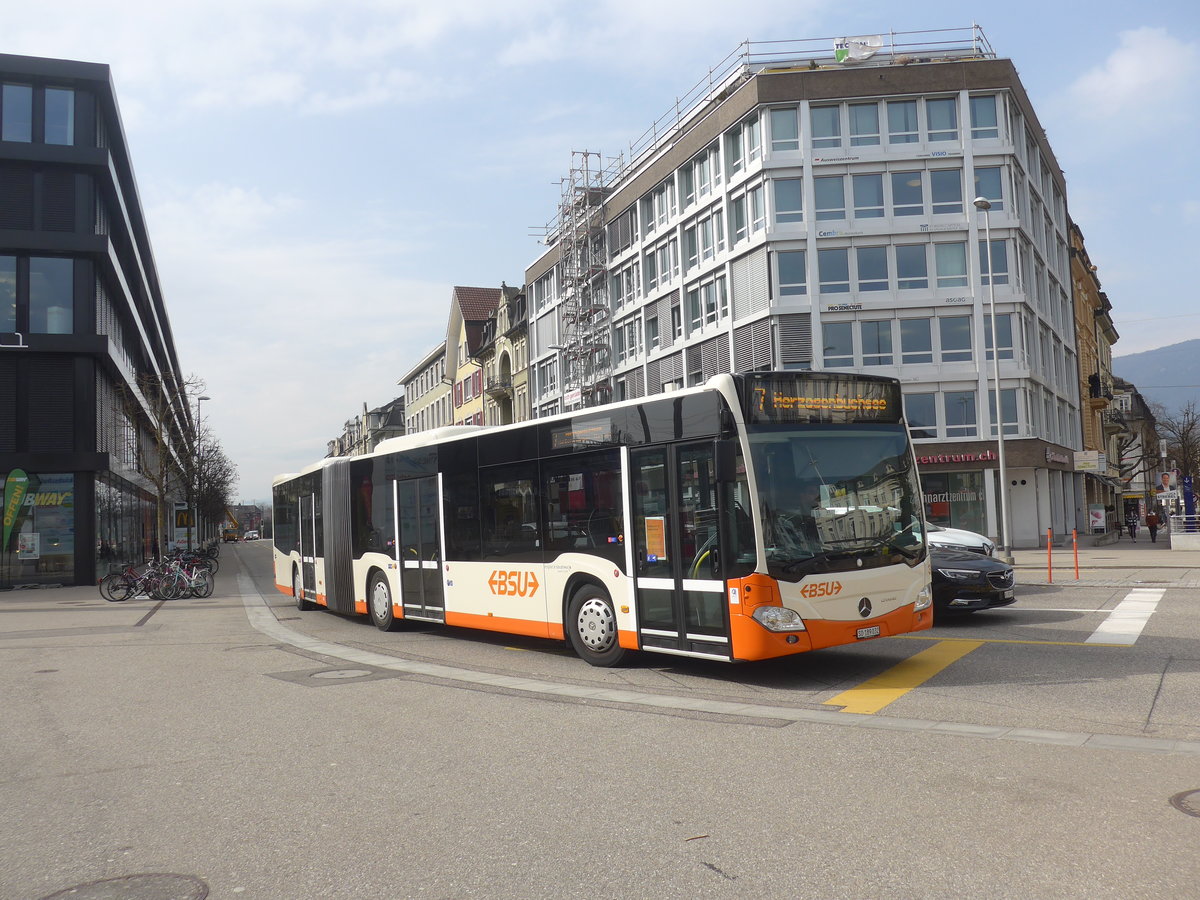 (223'954) - BSU Solothurn - Nr. 32/SO 189'032 - Mercedes am 4. M�rz 2021 beim Hauptbahnhof Solothurn