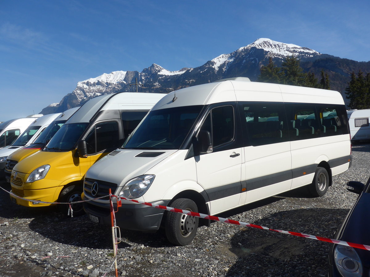 (224'496) - Bardill, Landquart - GR 66'764 - Mercedes (ex L�thi, Hinterfultigen) am 28. M�rz 2021 in Landquart, Garage