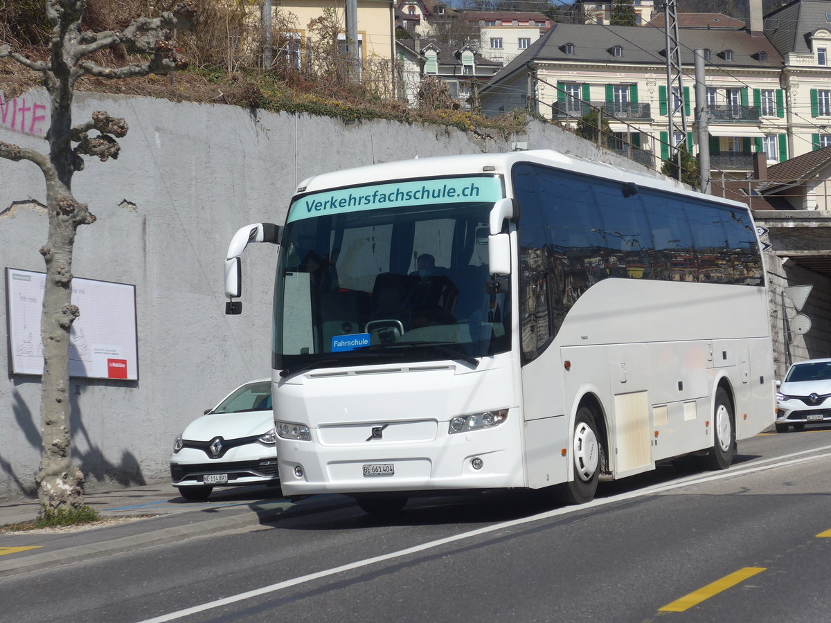 (224'580) - Bernmobil, Bern - Nr. 3404/BE 661'404 - Volvo am 29. M�rz 2021 in Neuch�tel, Avenue de la Gare