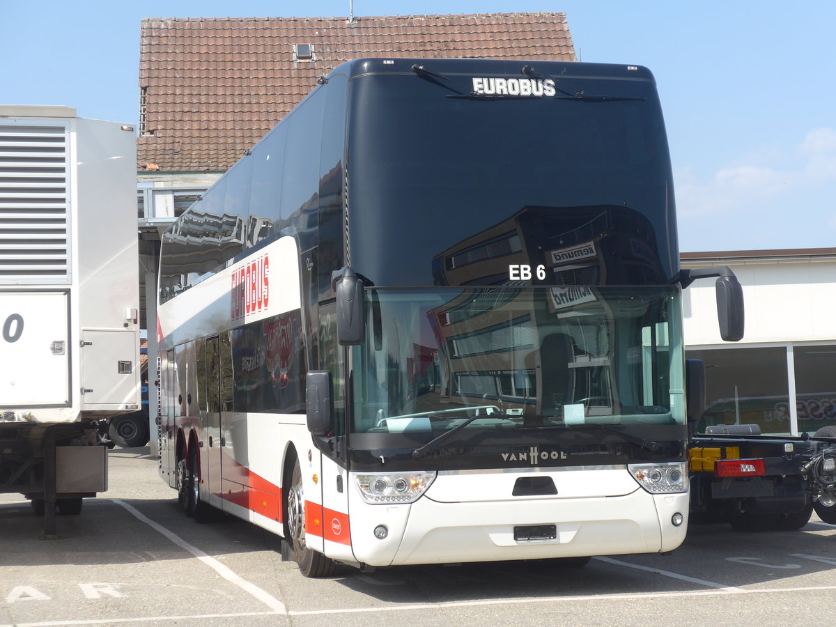 (224'728) - Eurobus, Bern - Nr. 6 - Van Hool am 2. April 2021 in B�chslen, Remund