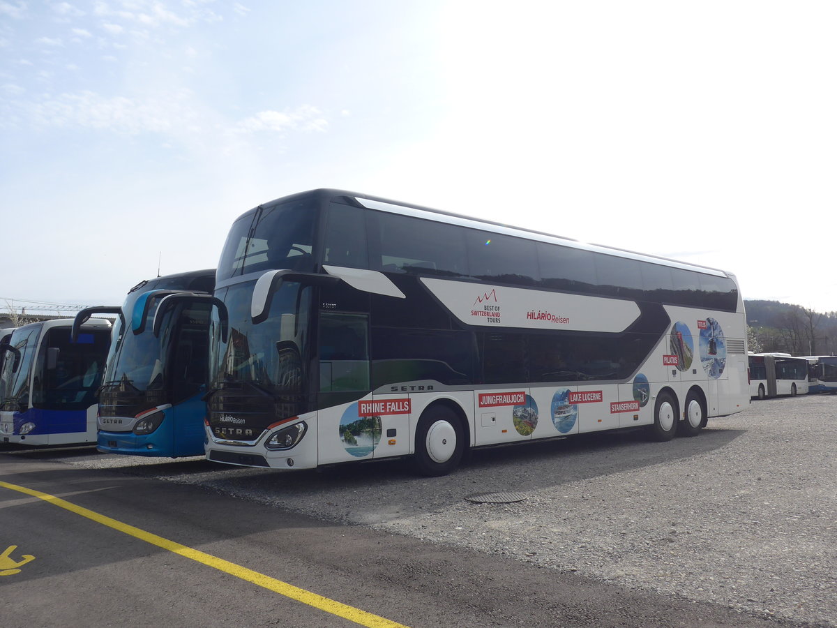(224'876) - Hil�rio, Sch�tz - Setra am 11. April 2021 in Winterthur, EvoBus