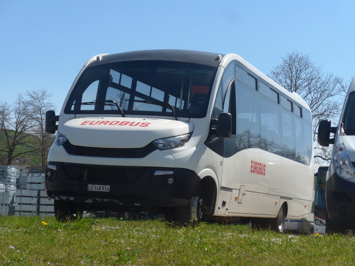 (224'918) - H�fliger, Sursee - Nr. 29/LU 148'914 - Dyparro am 11. April 2021 in Ruswil, Garage ARAG