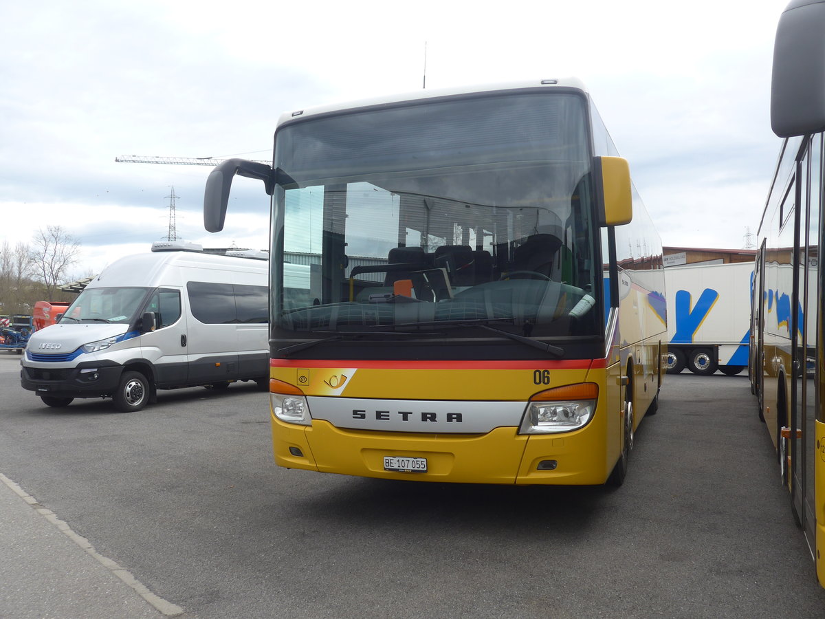 (224'965) - K�bli, Gstaad - Nr. 6/BE 107'055 - Setra am 11. April 2021 in Kerzers, Interbus