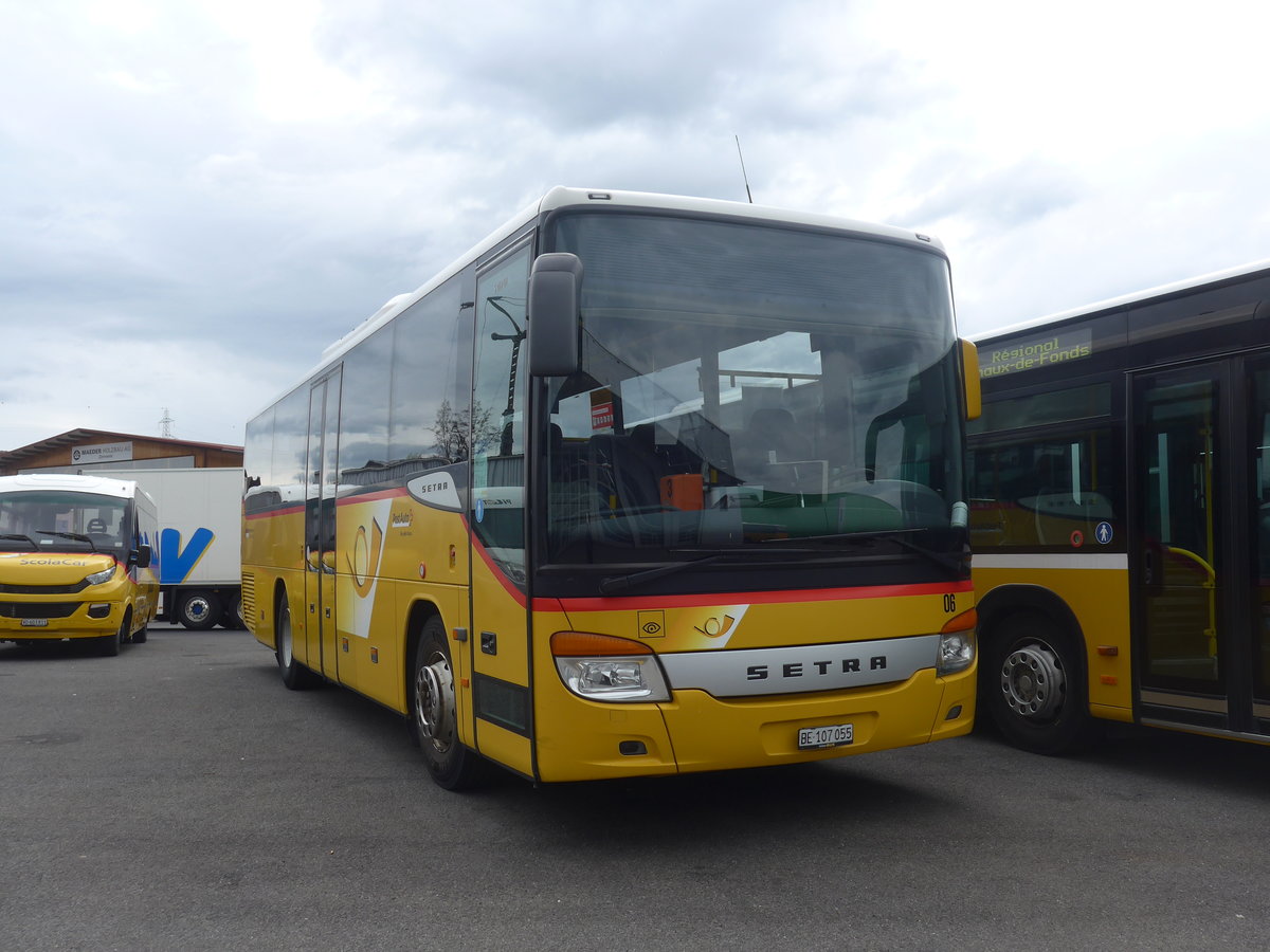(224'966) - K�bli, Gstaad - Nr. 6/BE 107'055 - Setra am 11. April 2021 in Kerzers, Interbus