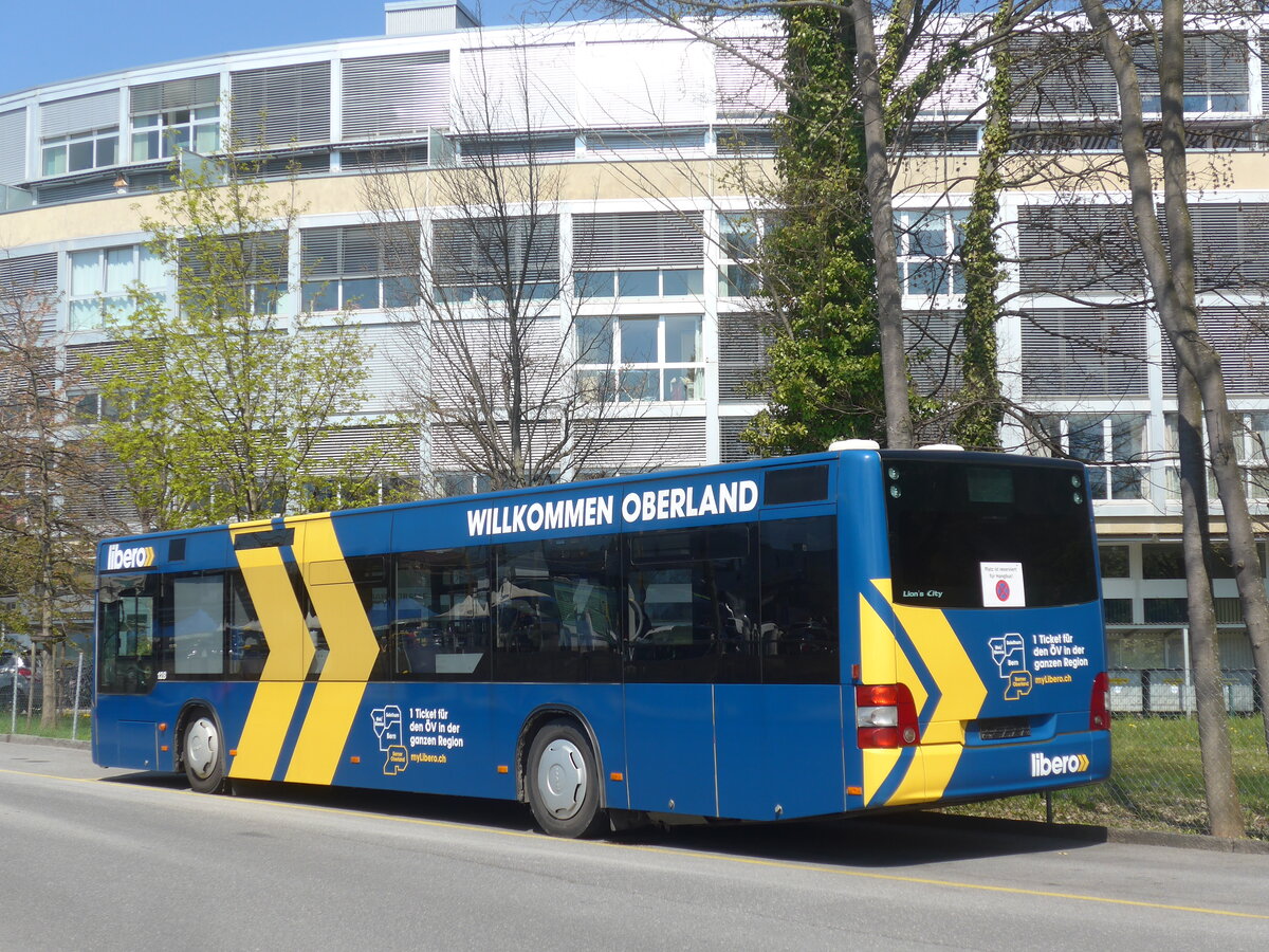 (225'210) - STI Thun - Nr. 128 - MAN am 23. April 2021 bei der Schiffl�ndte Thun